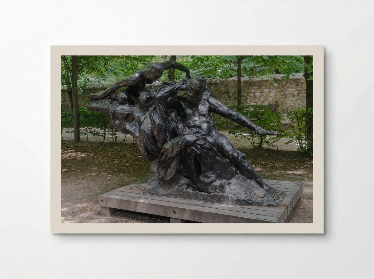 Victor Hugo and the Muses - Auguste Rodin - Poster