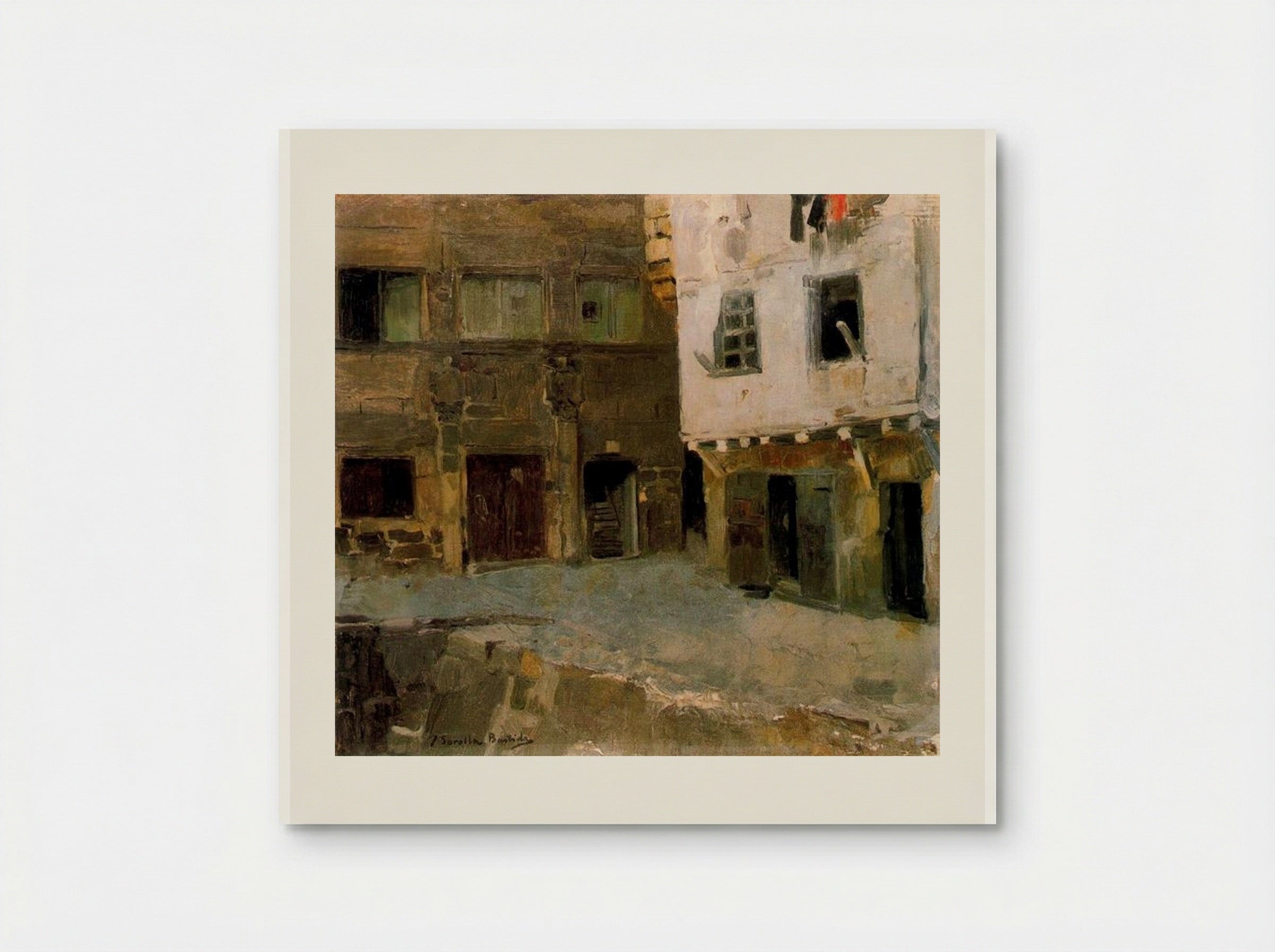 Victor Hugo's House in Passages - Joaquín Sorolla - Poster