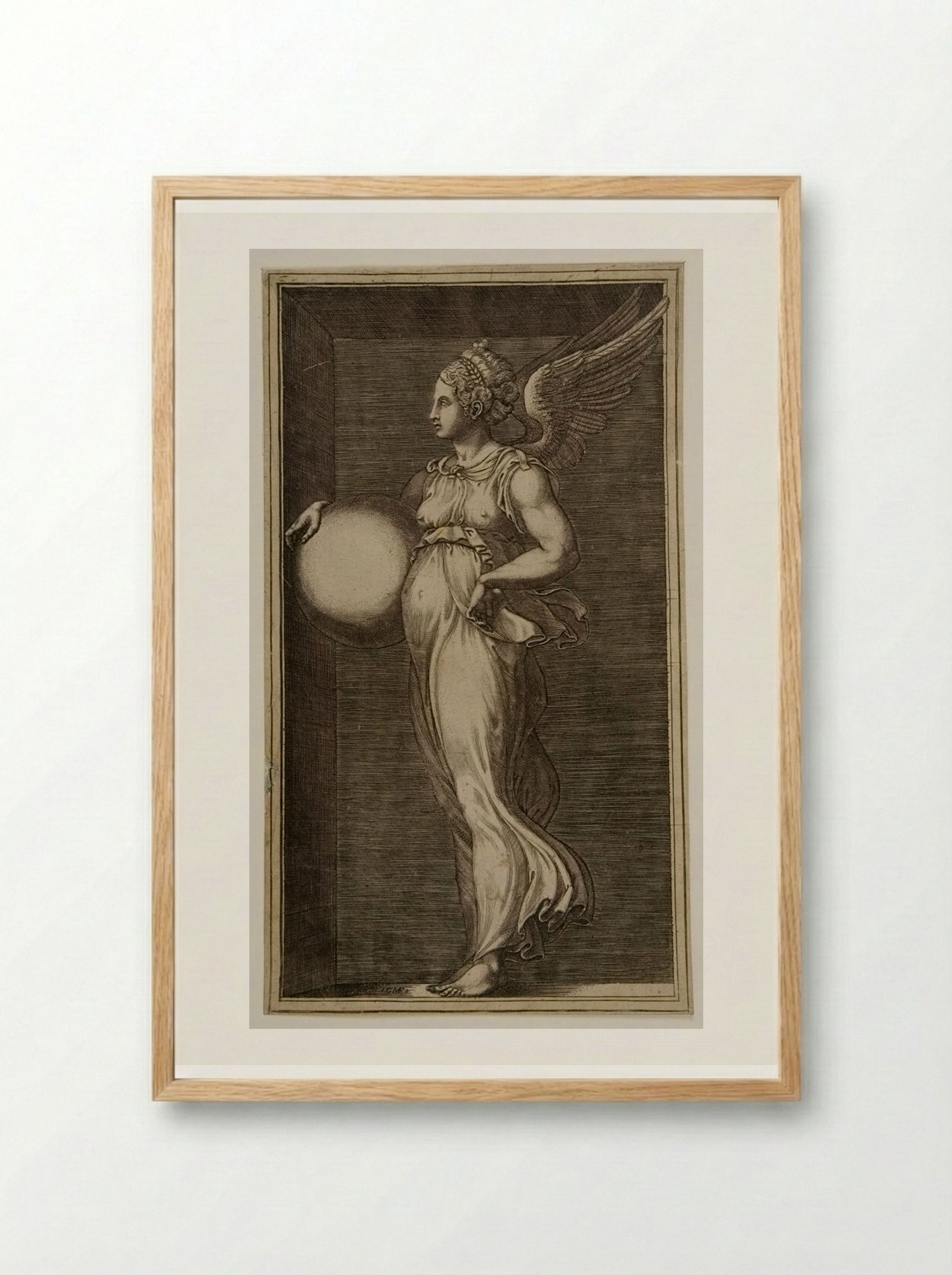 Victory - Giorgio Ghisi - Framed Print Wood