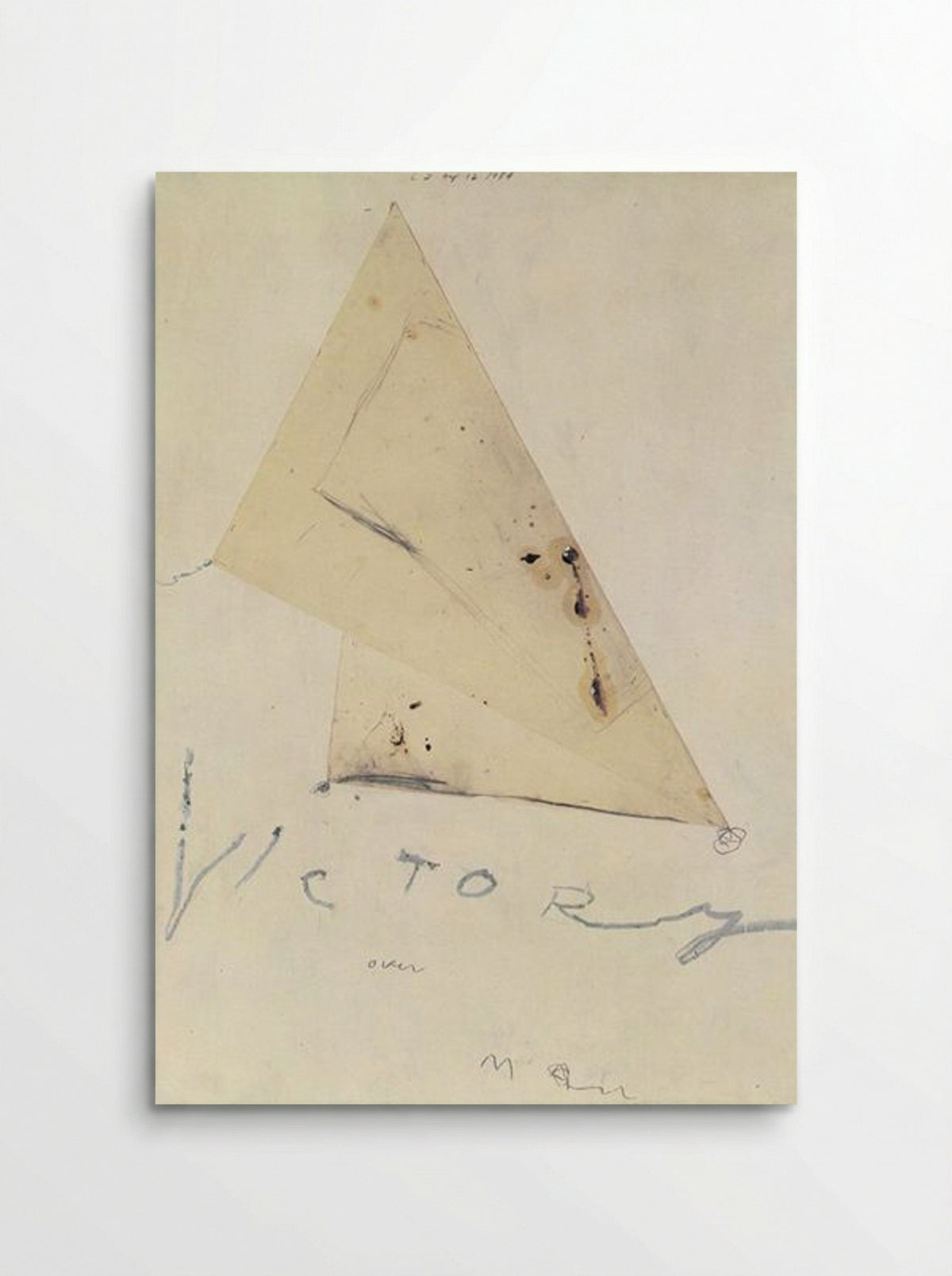 Victory - Cy Twombly - Poster
