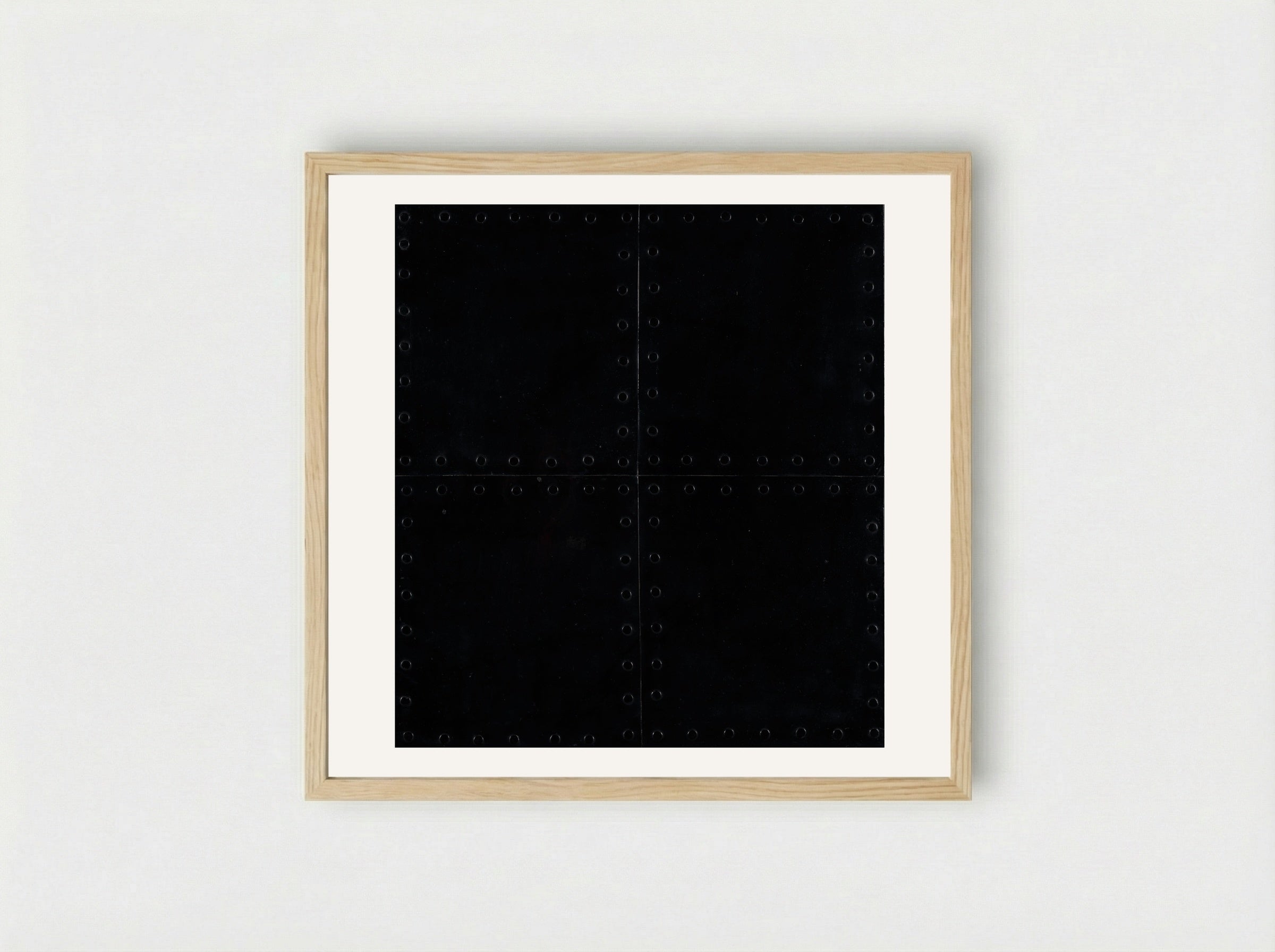Vier maal zwart - Armando - Framed Print Wood