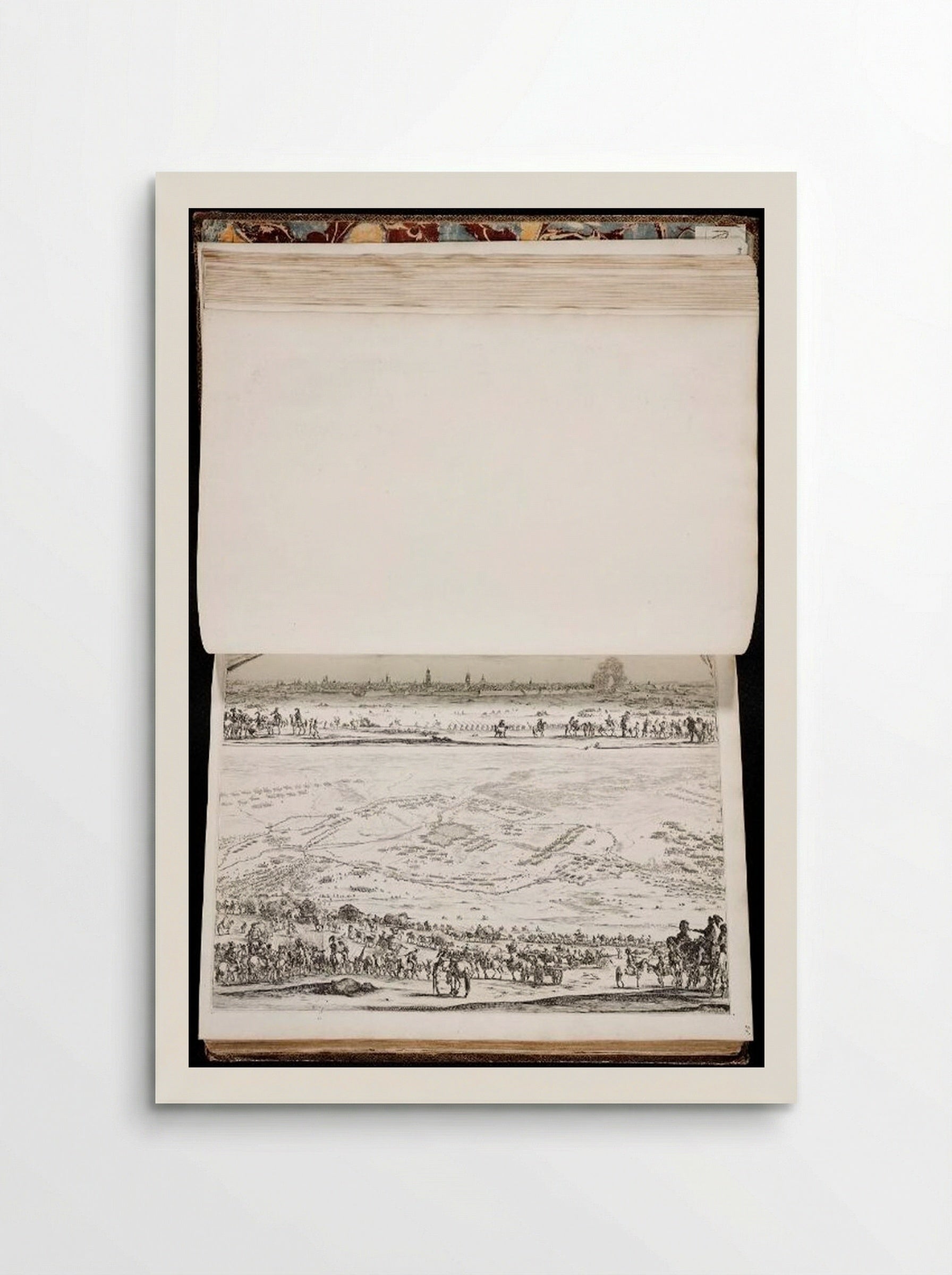 View and Plan of Arras - Stefano Della Bella - Poster