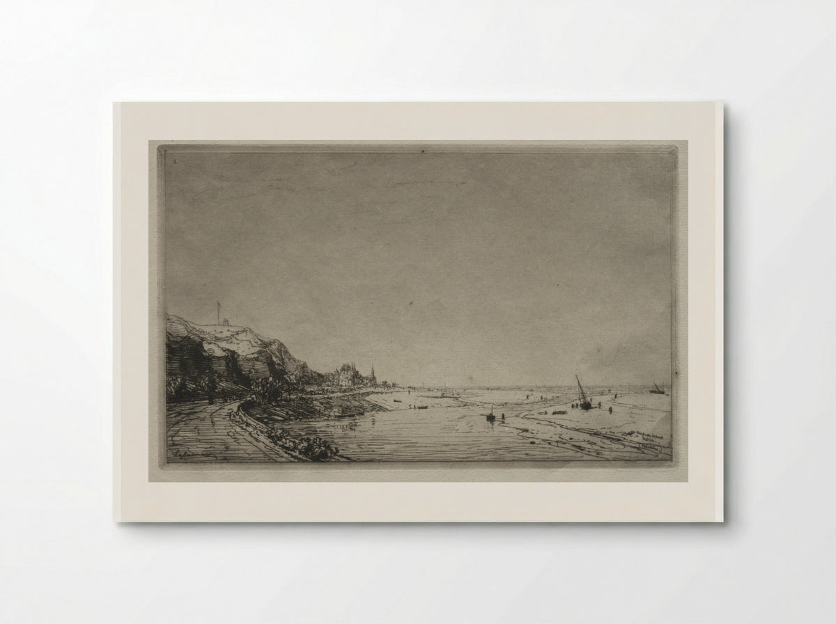 View from Port du Dives (Calvados) - Maxime Lalanne - Poster