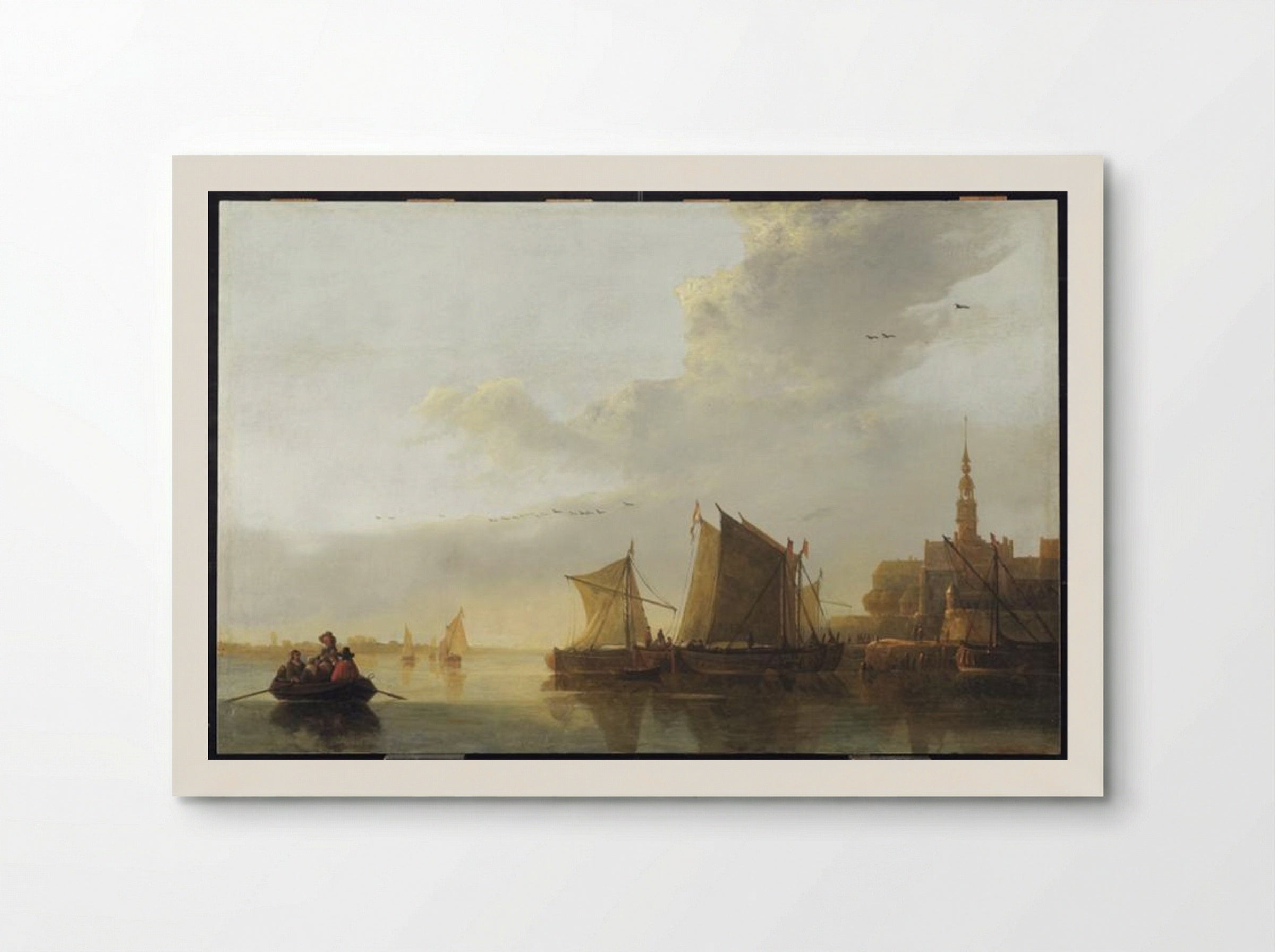 View of Dordrecht - Aelbert Cuyp - Poster