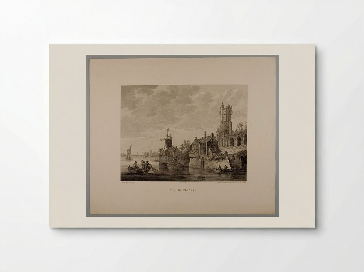 View of Flanders - Pierre Laurent - Poster