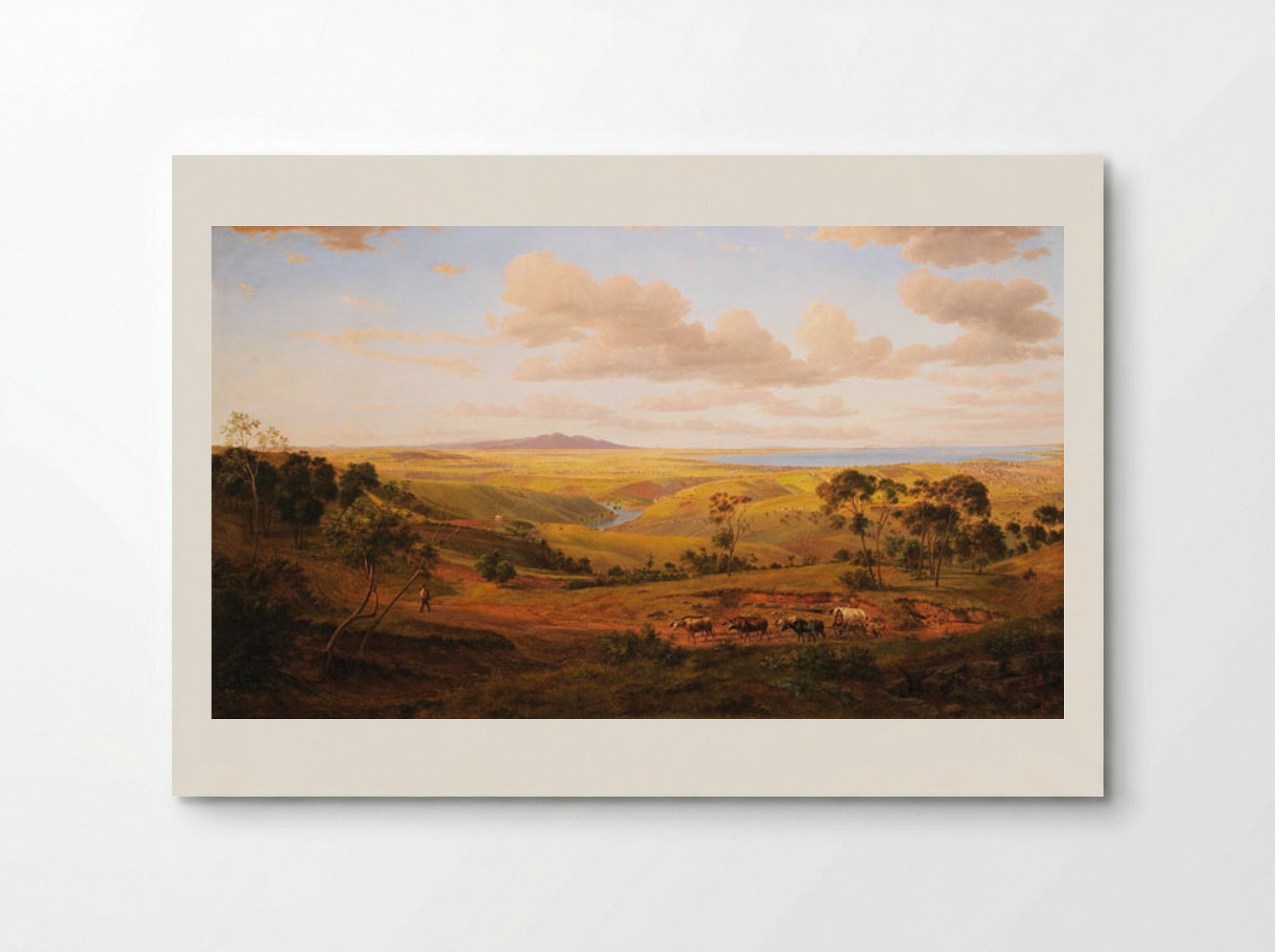 View of Geelong - Eugene von Guerard - Poster
