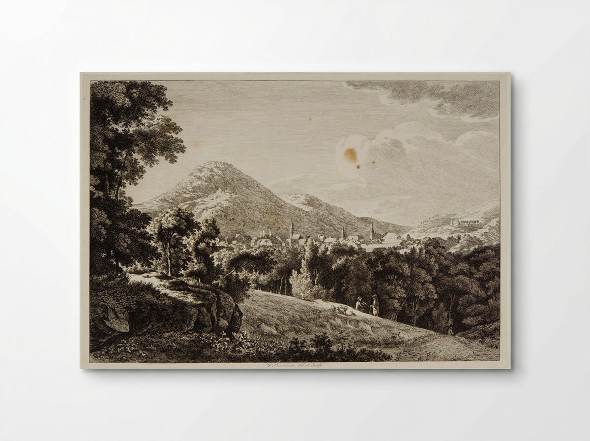 View of Heidelberg - Johann George Primavesi - Poster