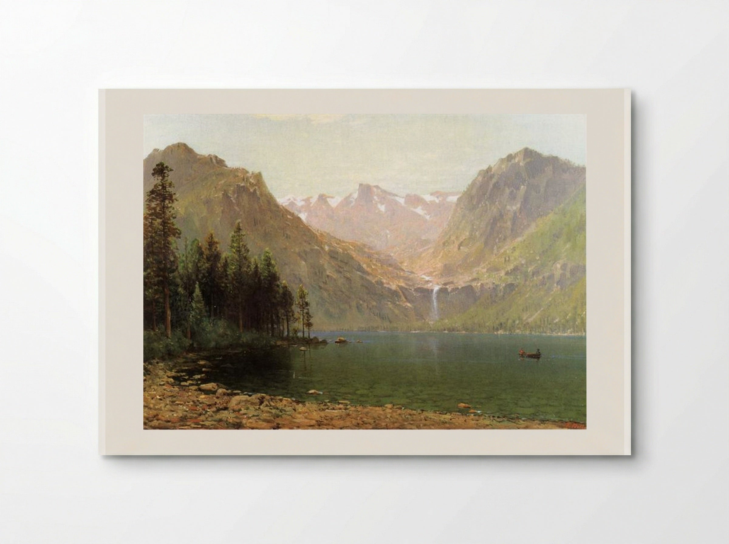 View of Lake Tahoe, Looking Across Emerald Bay - Thomas Hill - Poster