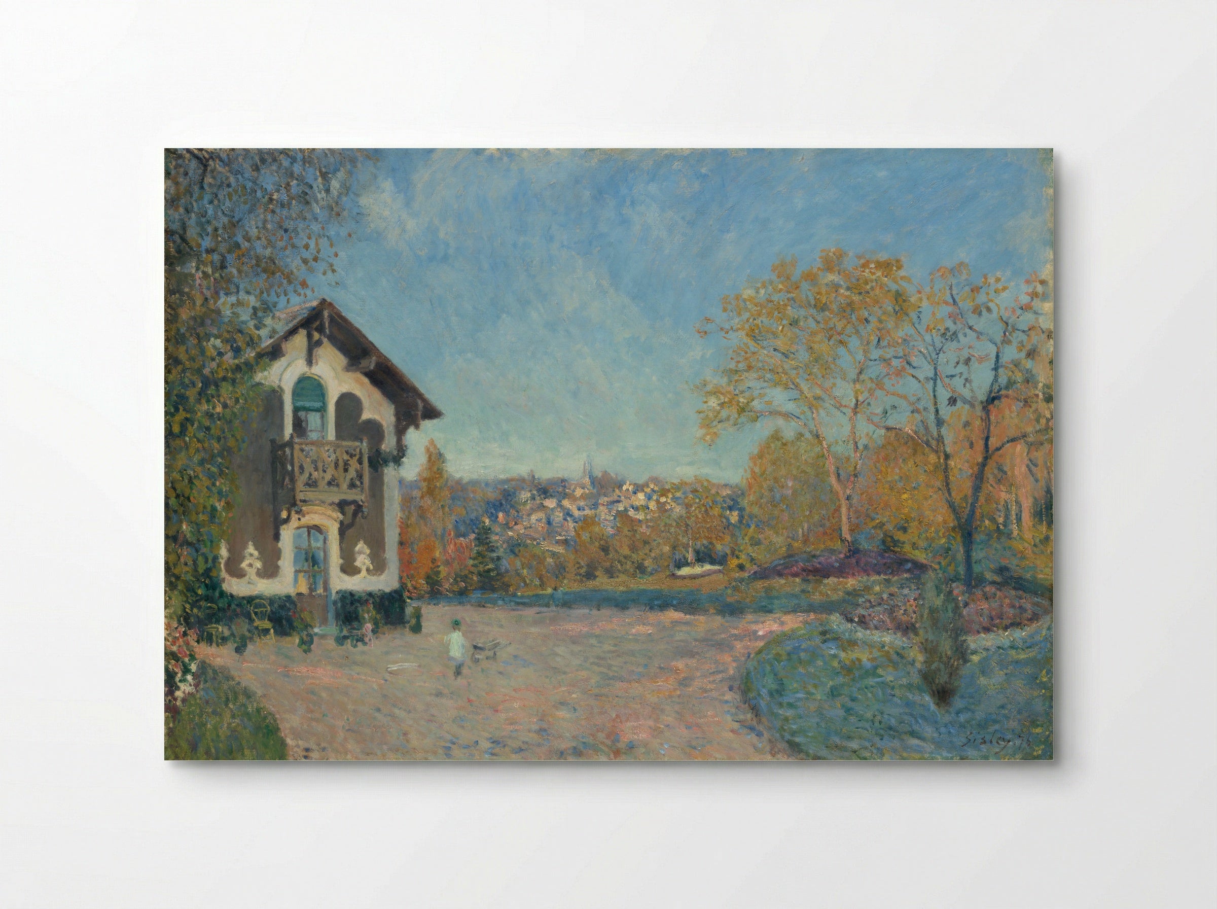 View of Marly-le-Roi from Coeur-Volant - Alfred Sisley - Poster