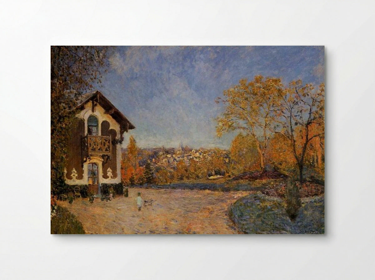 View of Marly-le-Roi from the House at Coeur-Volant - Alfred Sisley - Poster
