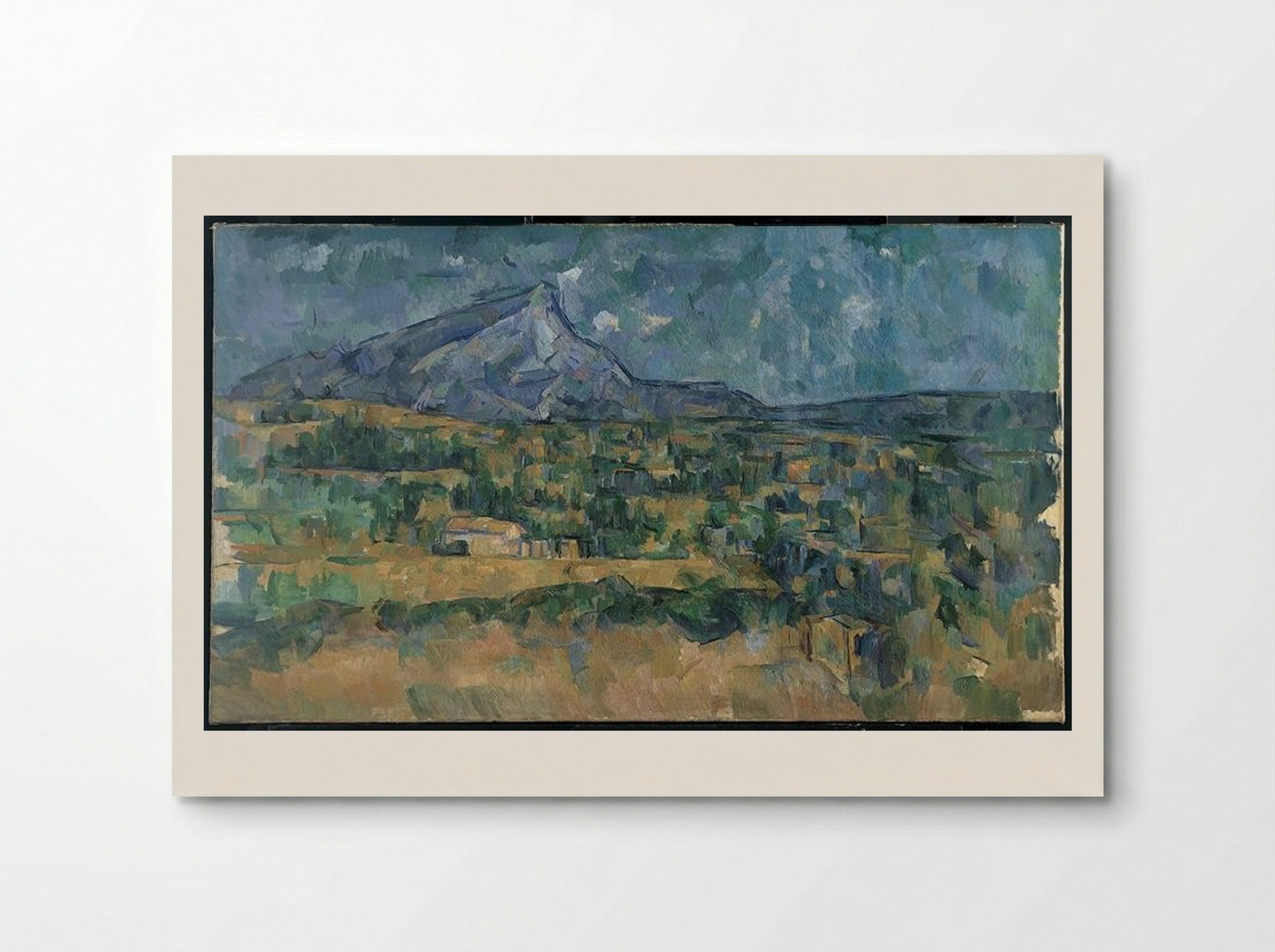 View of Mont Sainte-Victoire - Paul Cézanne - Poster