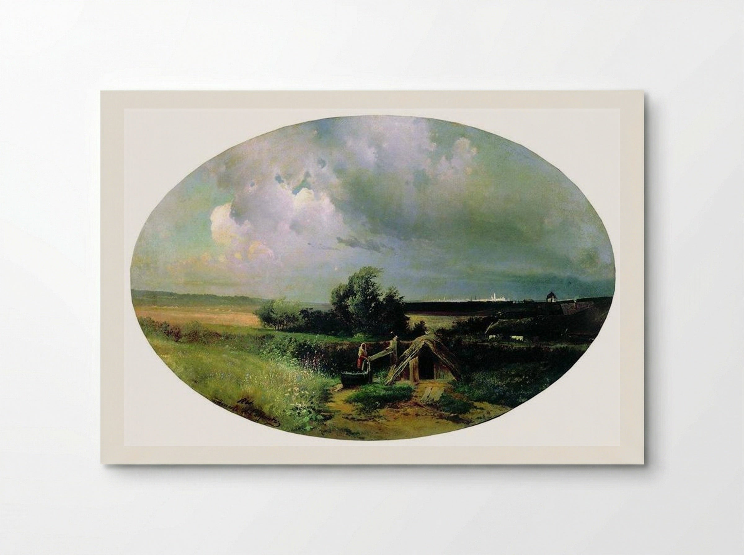 View of Moscow from Mazilova - Aleksey Savrasov - Poster
