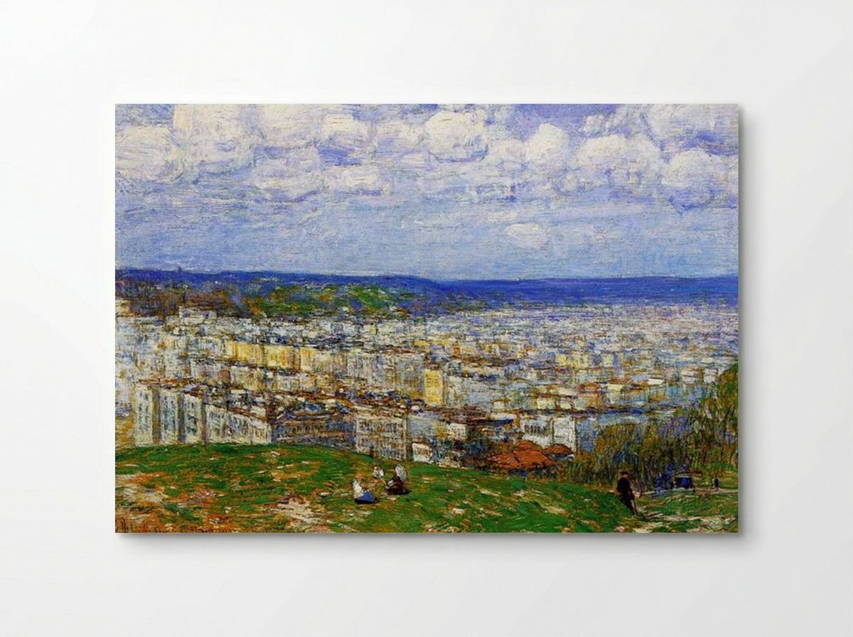View of New York from the Top of Fort George - Childe Hassam - Poster