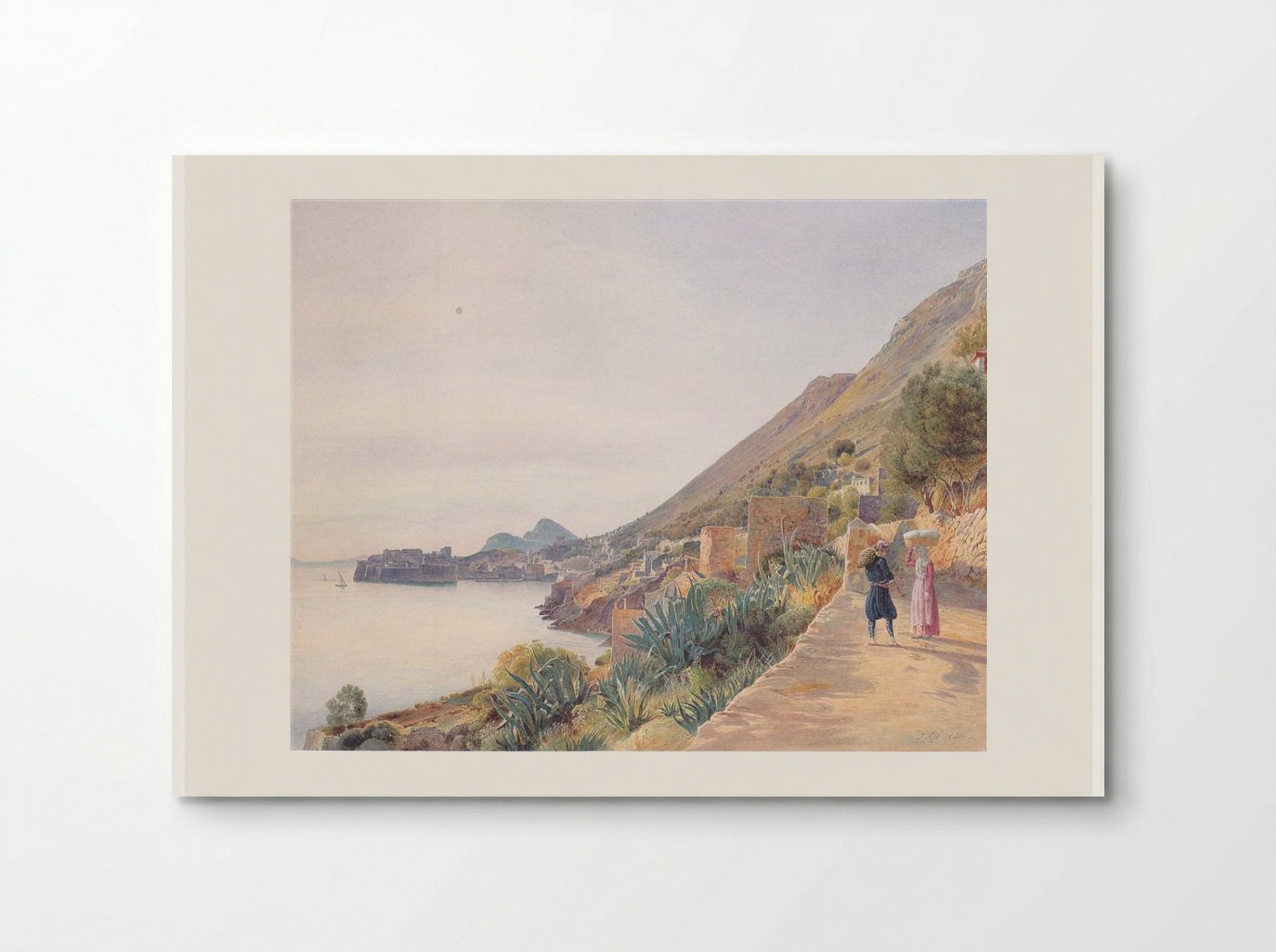 View of Ragusa - Rudolf von Alt - Poster
