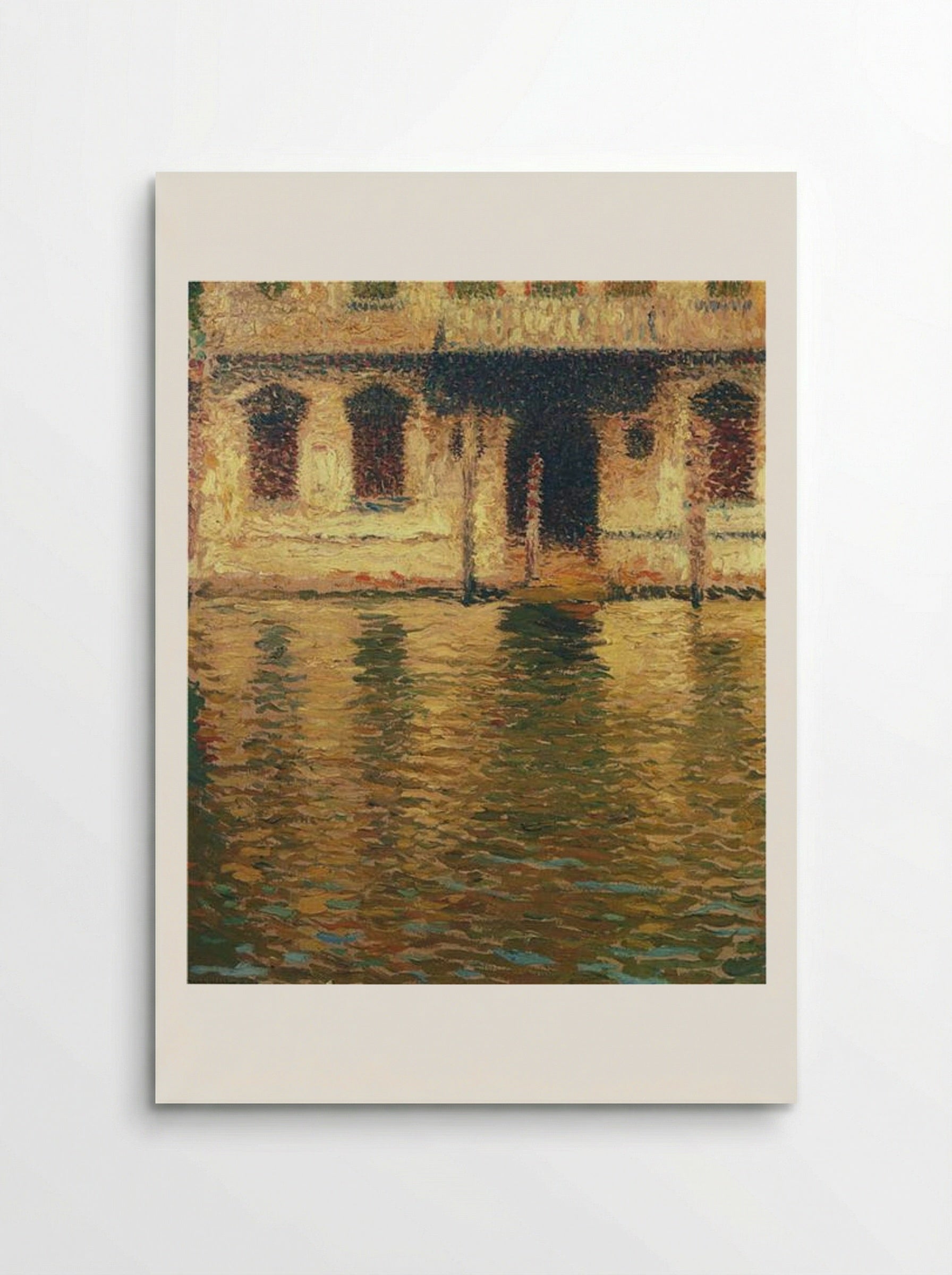 View of the Palace in Venice - Henri Martin - Poster