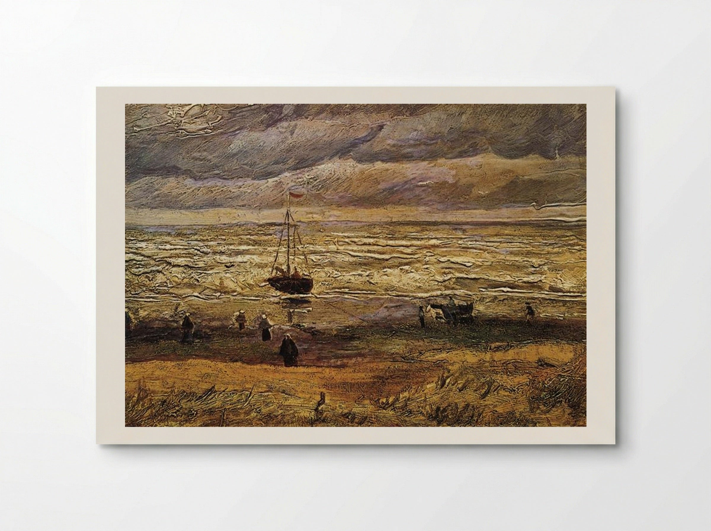 View of the Sea at Scheveningen - Vincent van Gogh - Poster
