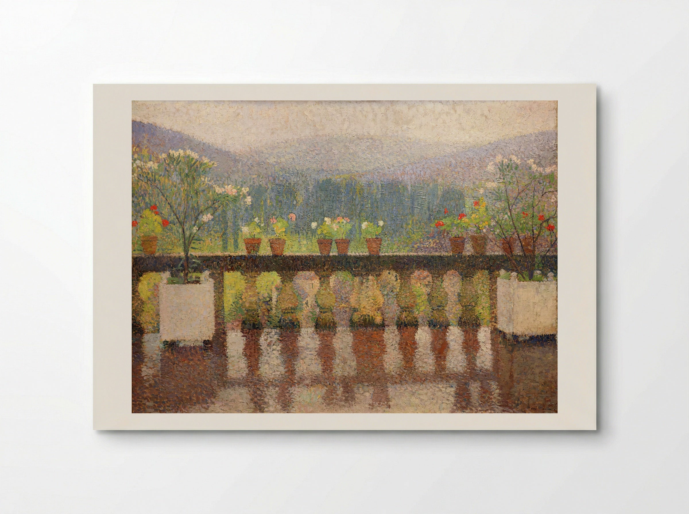 View of the Terrasse de Marquayrol, Labastide du Vert - Henri Martin - Poster