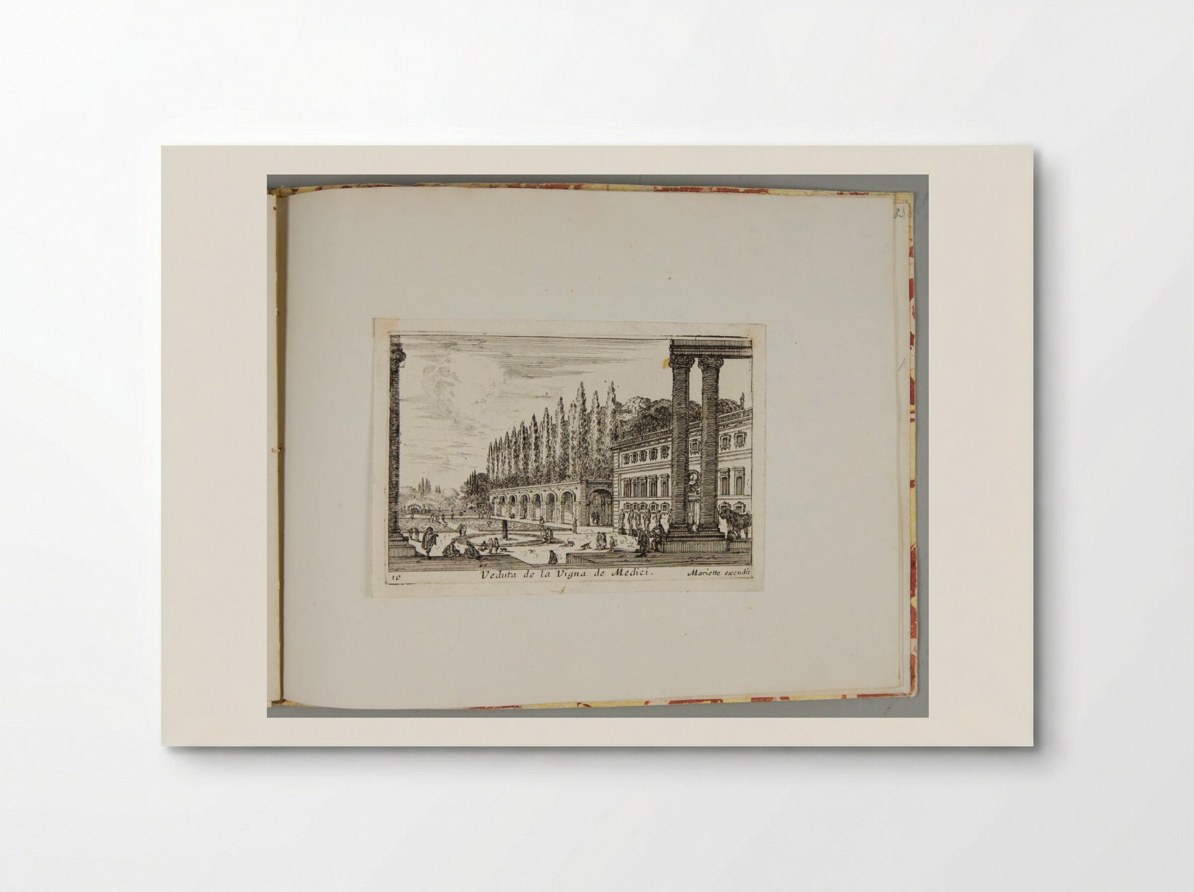 View of the Villa Medici - Israël Silvestre - Poster