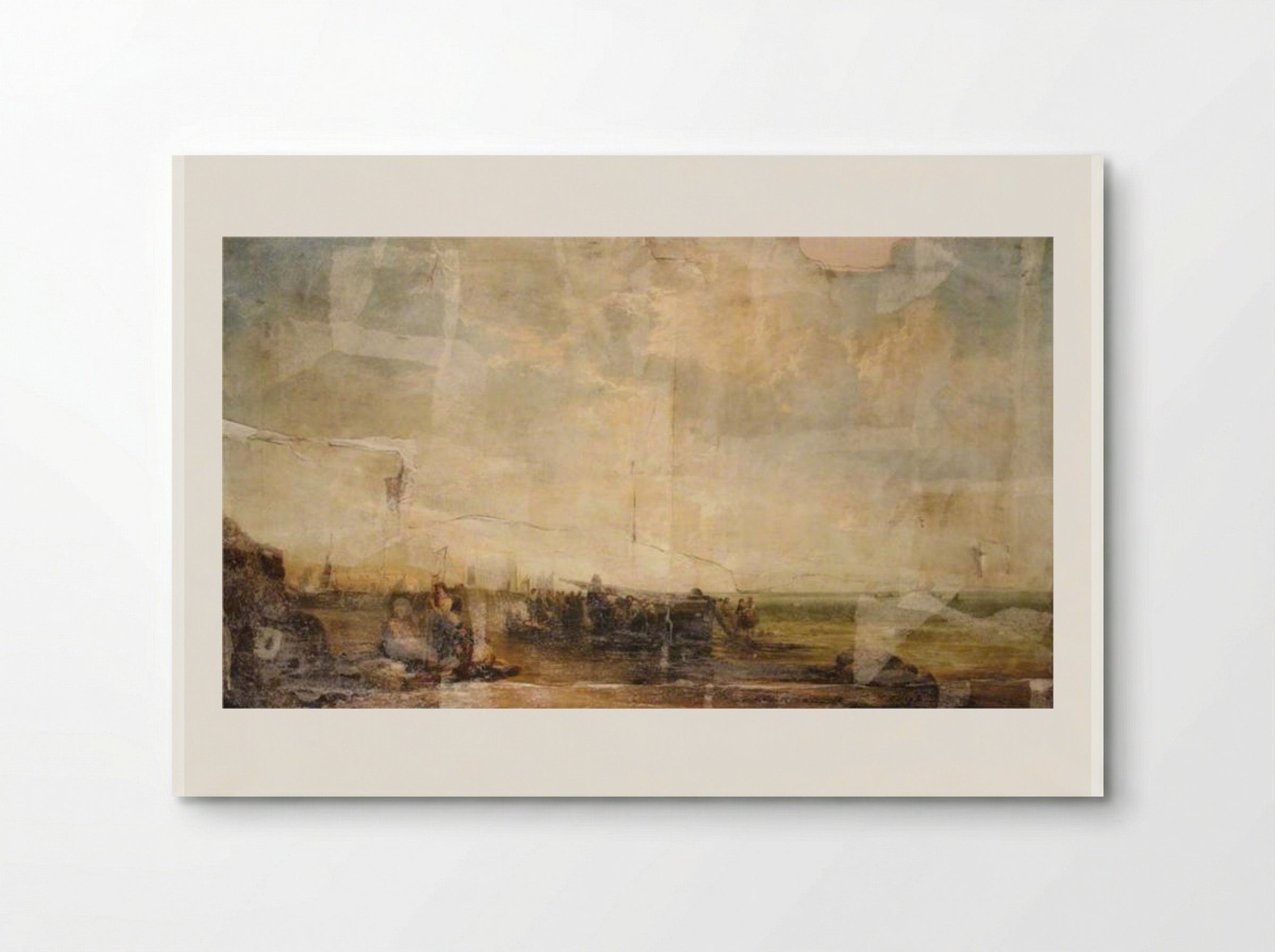 View on the South Coast - James Webb - Poster
