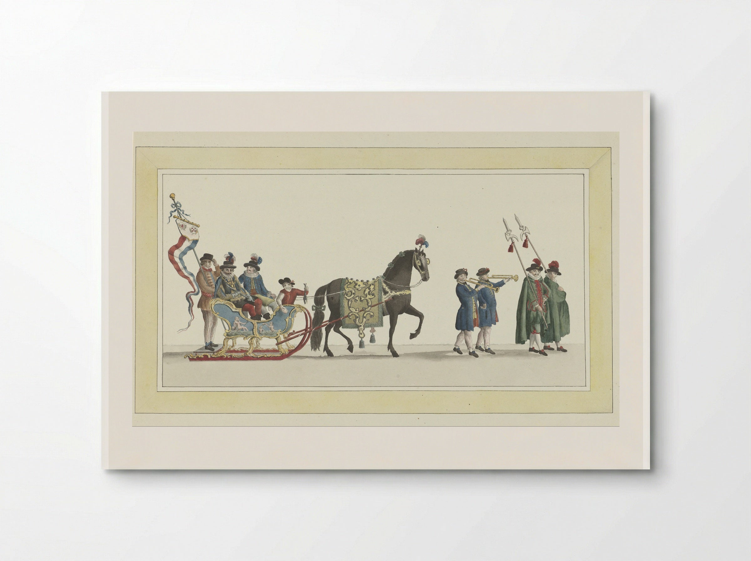 Vijfde slede (The Fifth Sleigh) - Abraham Delfos - Poster