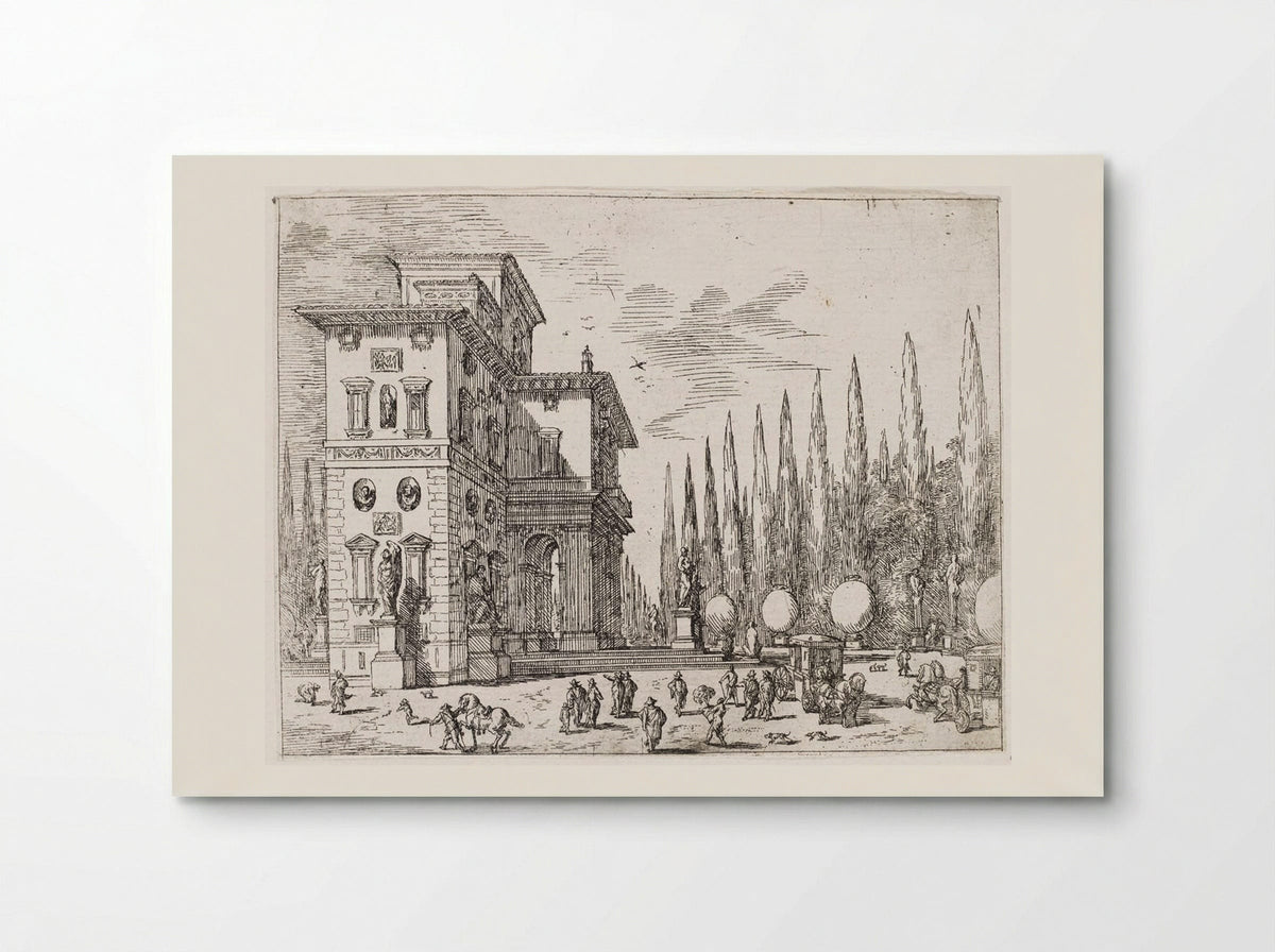 Villa Ludovisi, Casina Aurora - Johann Wilhelm Baur - Poster