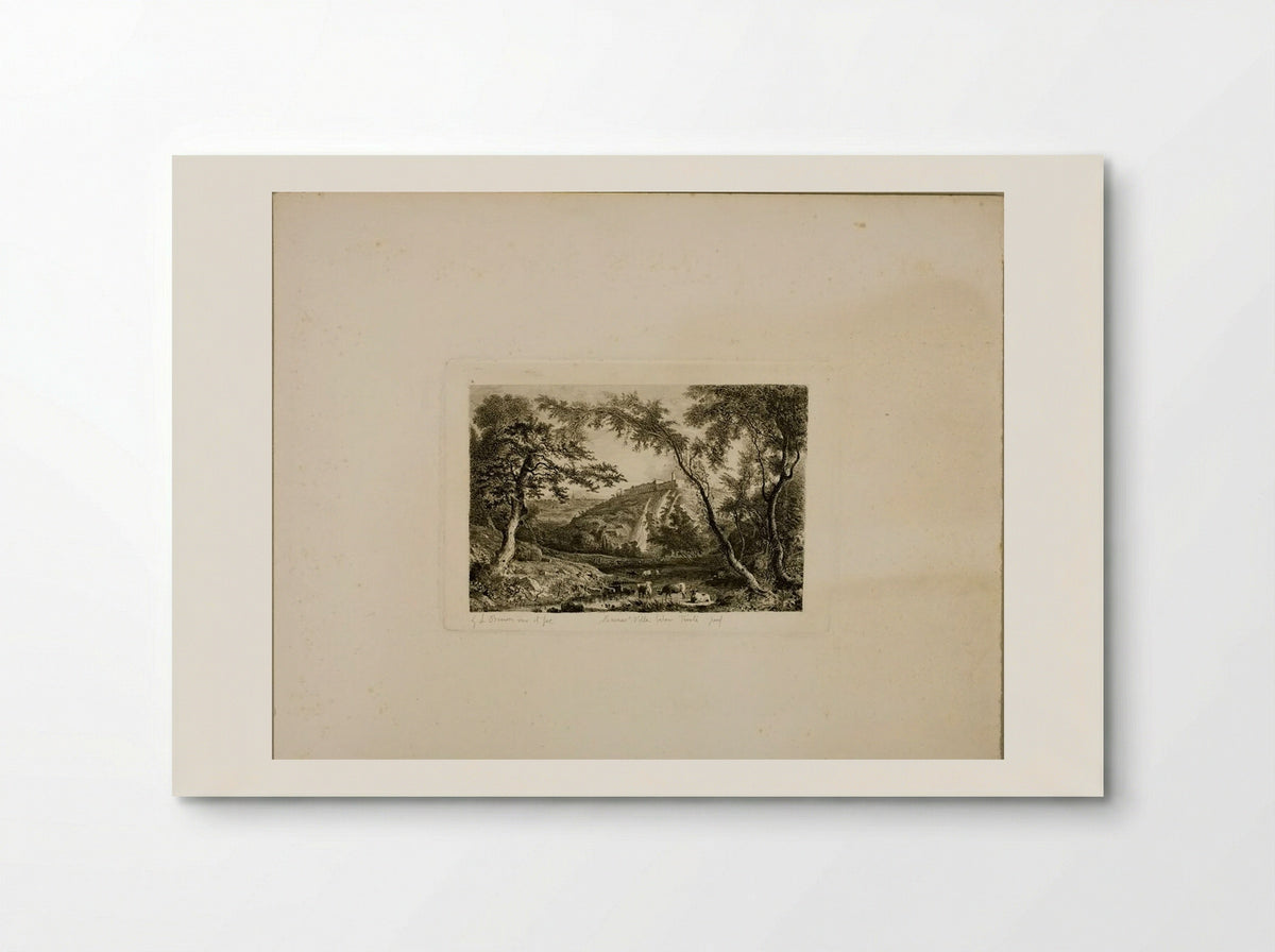 Villa of Maecenas, Tivoli - George Loring Brown - Poster