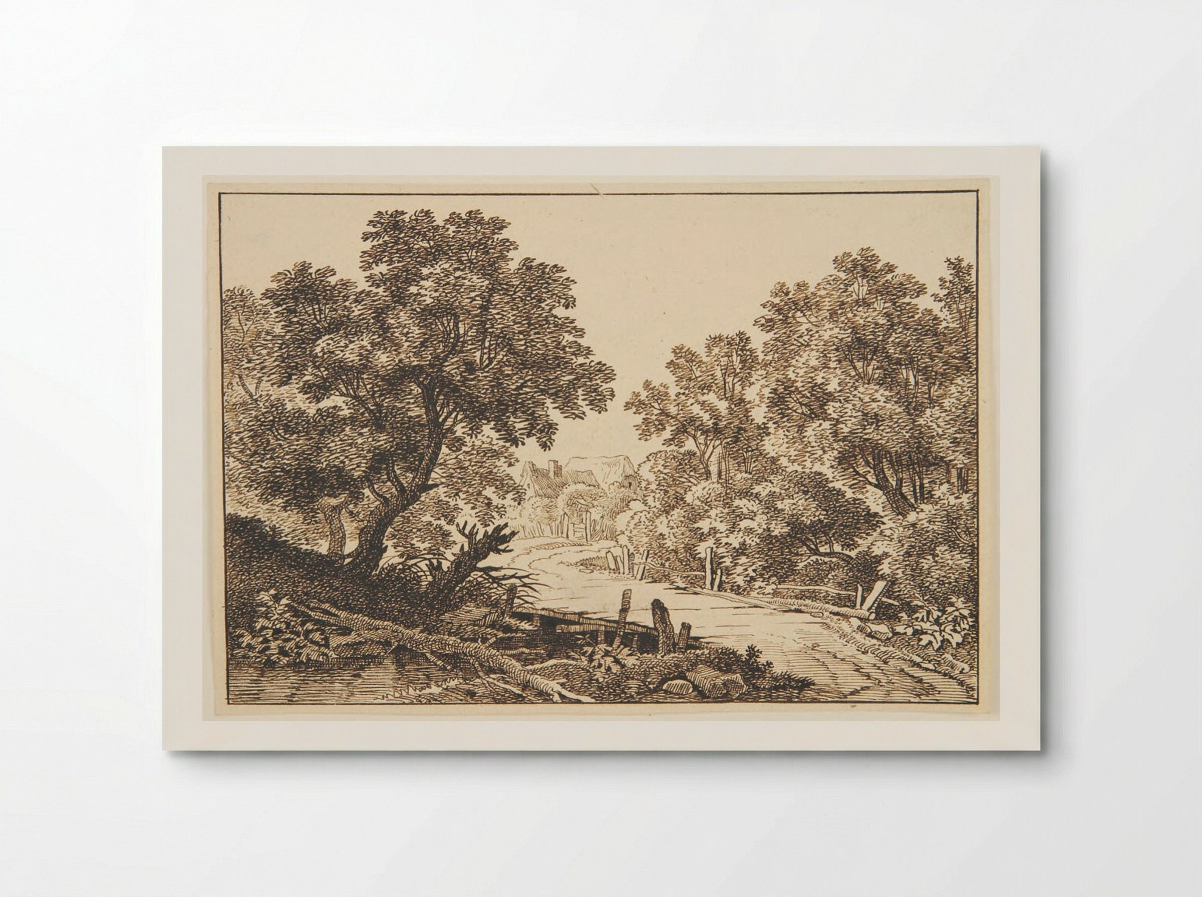 Village Landscape - Jakob Rieger - Poster