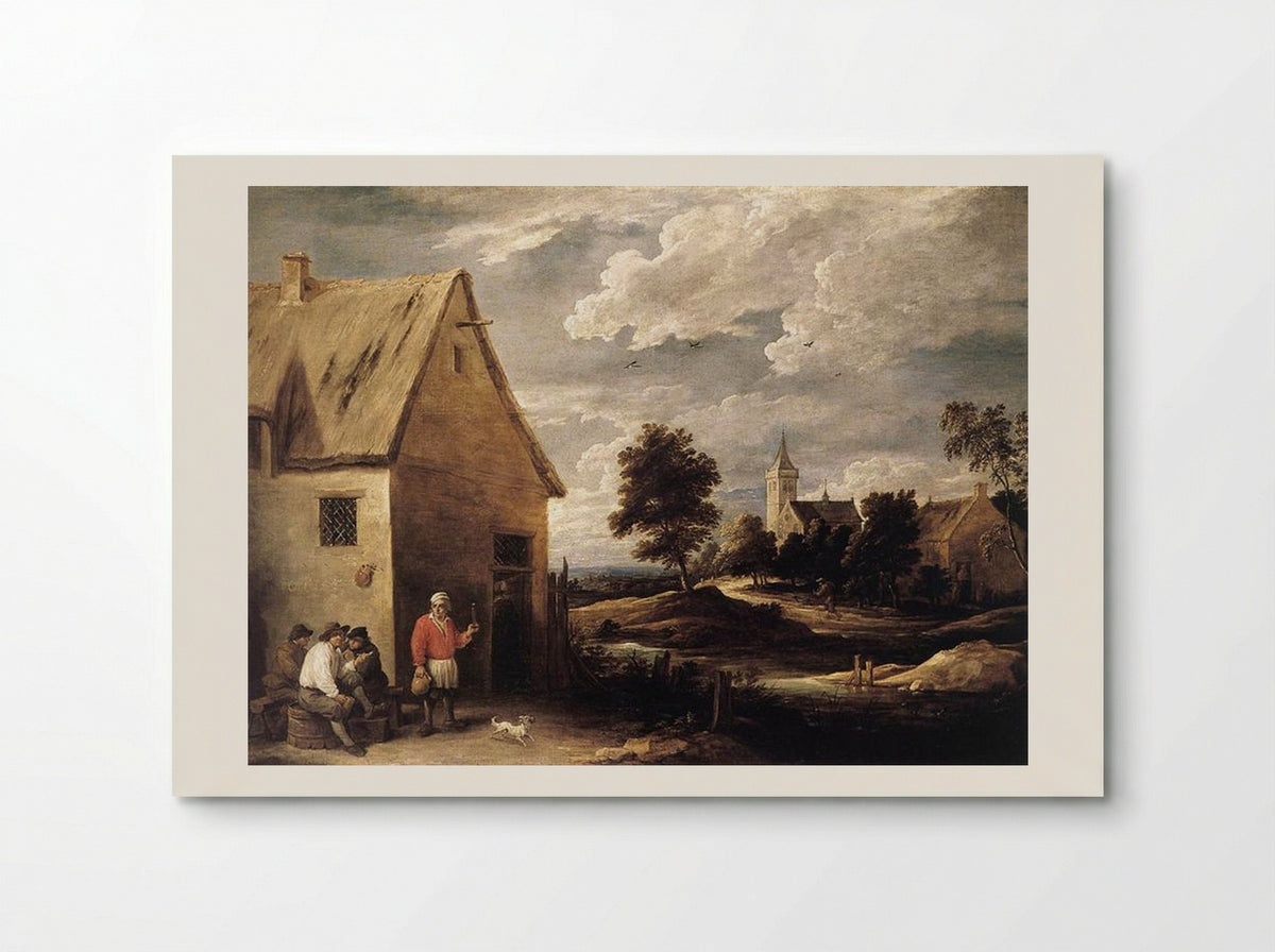 Village Scene - David Teniers the Younger - Poster