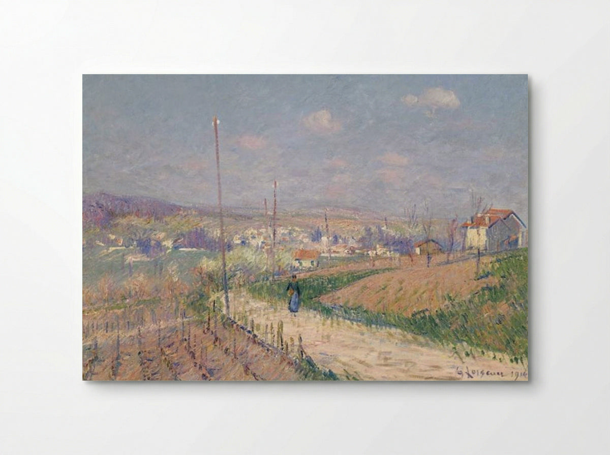 Village in Spring - Gustave Loiseau - Poster