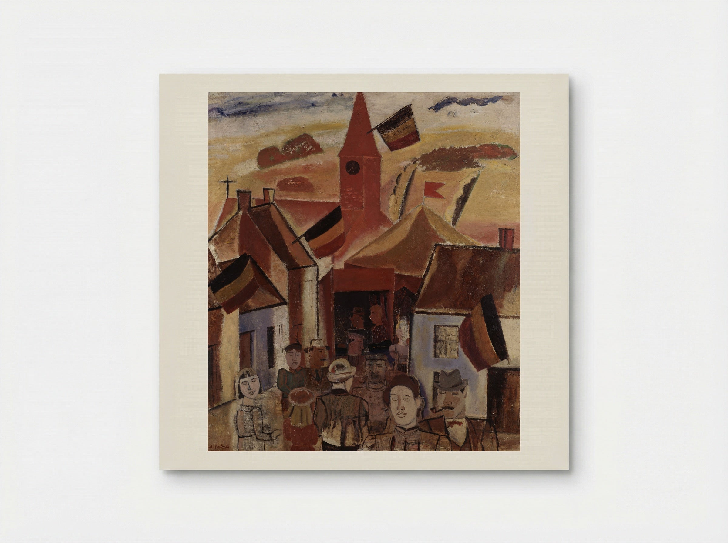 Village - Gustave de Smet - Poster