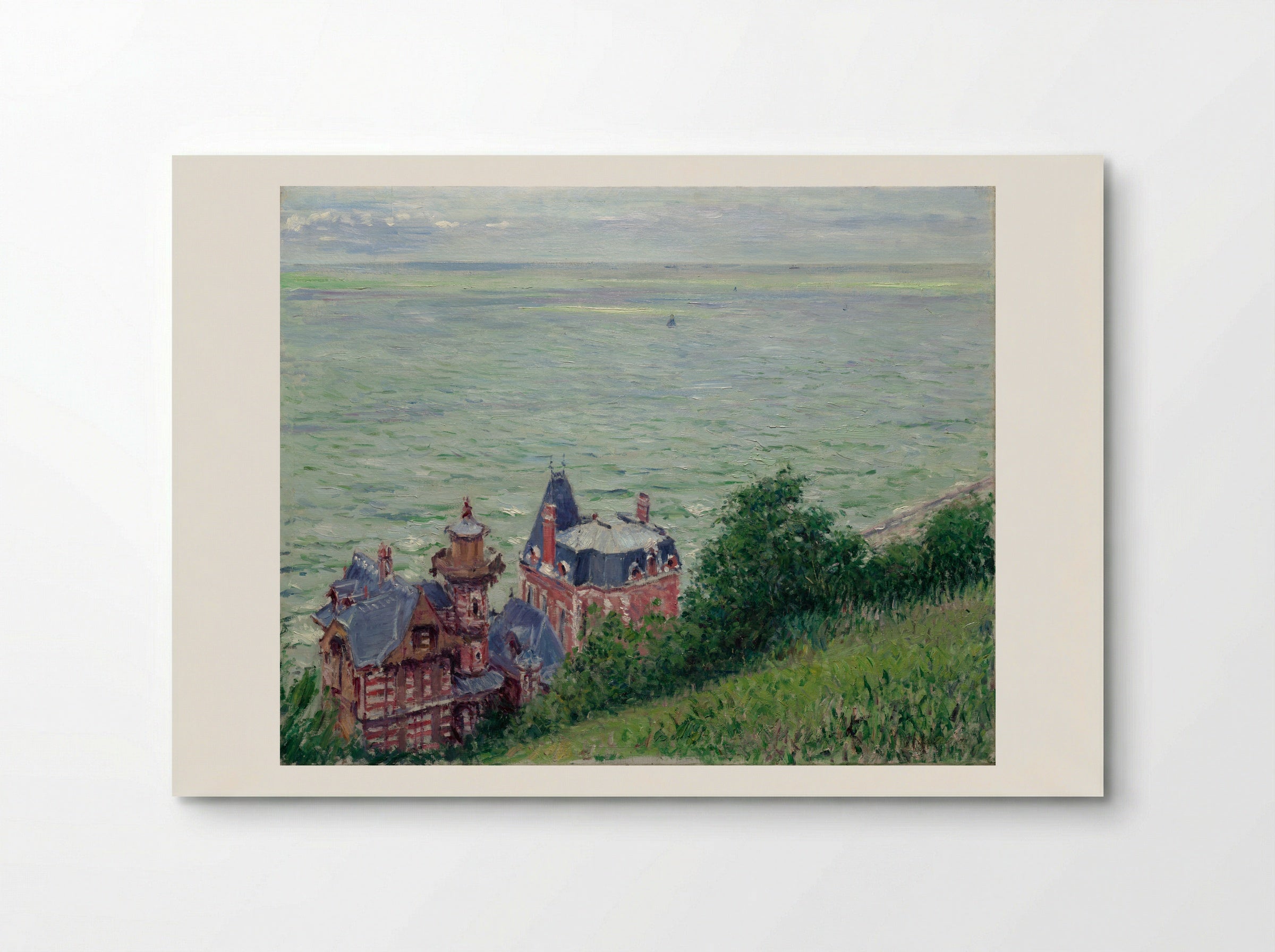 Villas at Trouville - Gustave Caillebotte - Poster