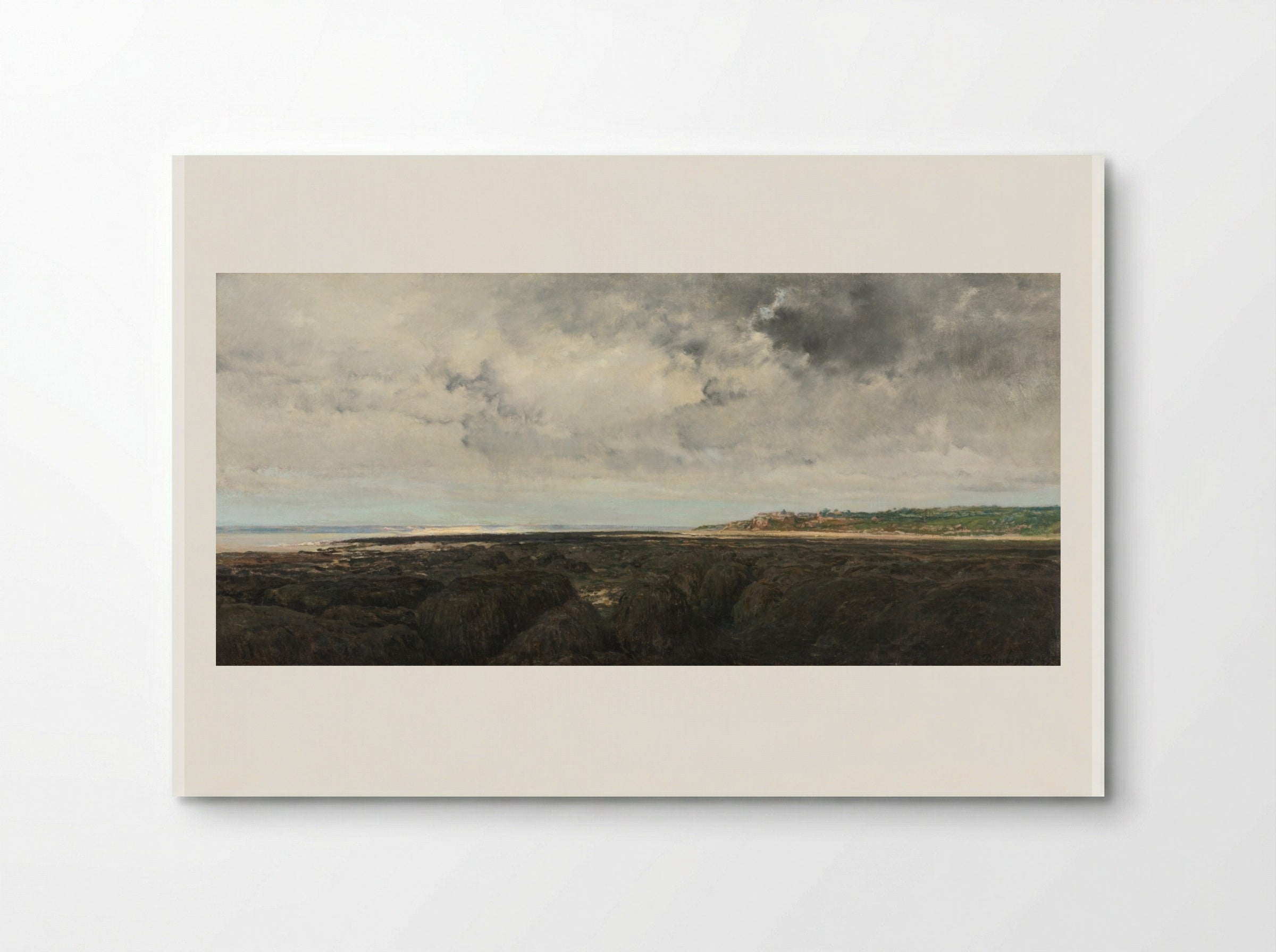 Villerville Seen from Le Ratier - Charles François Daubigny - Poster
