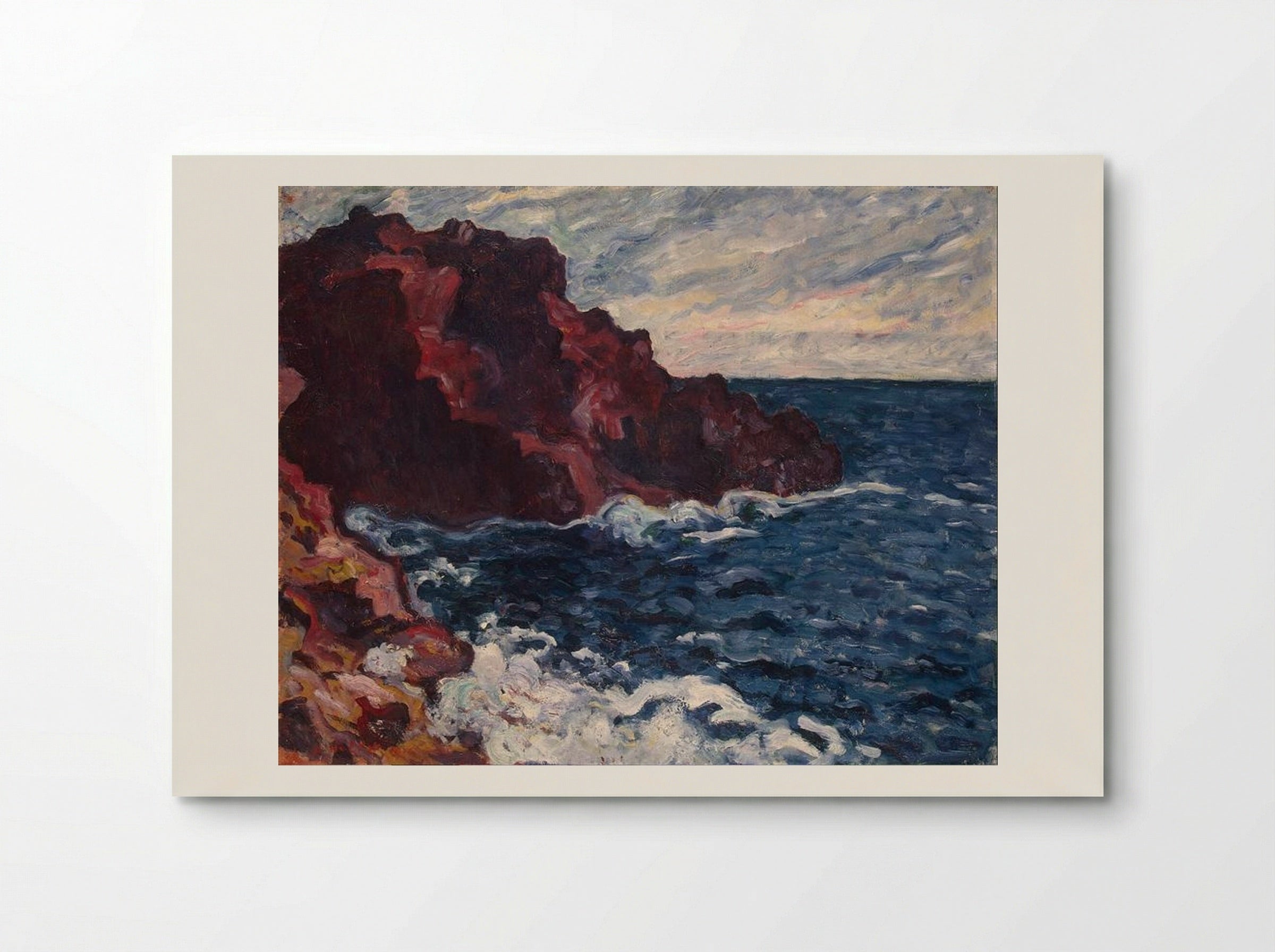 Violet Cliffs - Louis Valtat - Poster