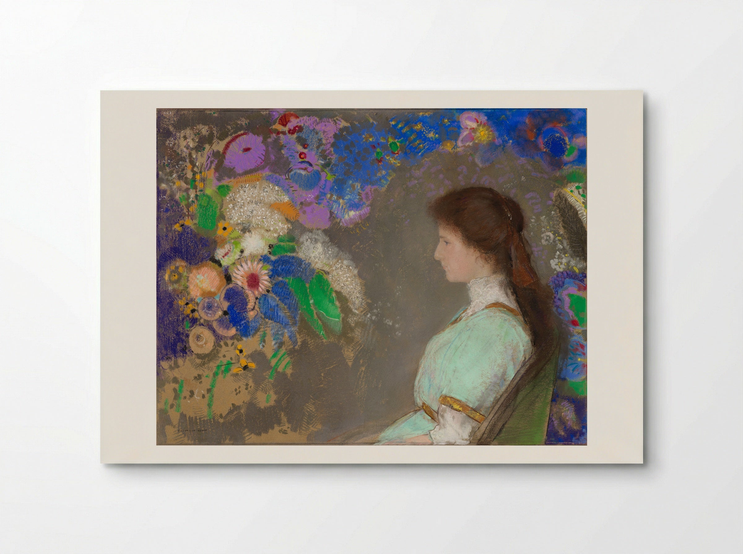 Violette Heymann - Odilon Redon - Poster