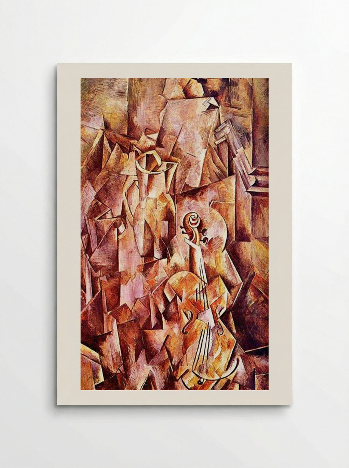 Violin and Jug - Georges Braque - Poster