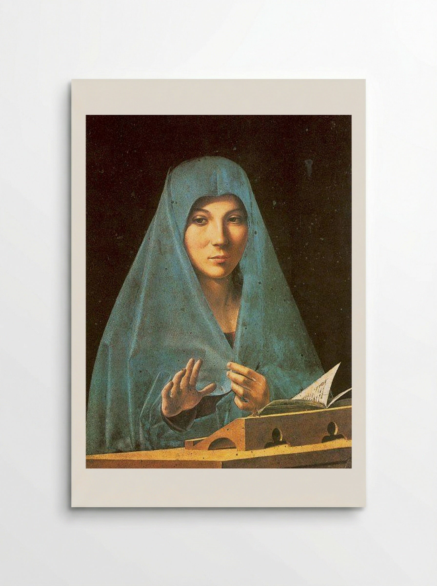 Virgin Annunciate - Antonello da Messina - Poster