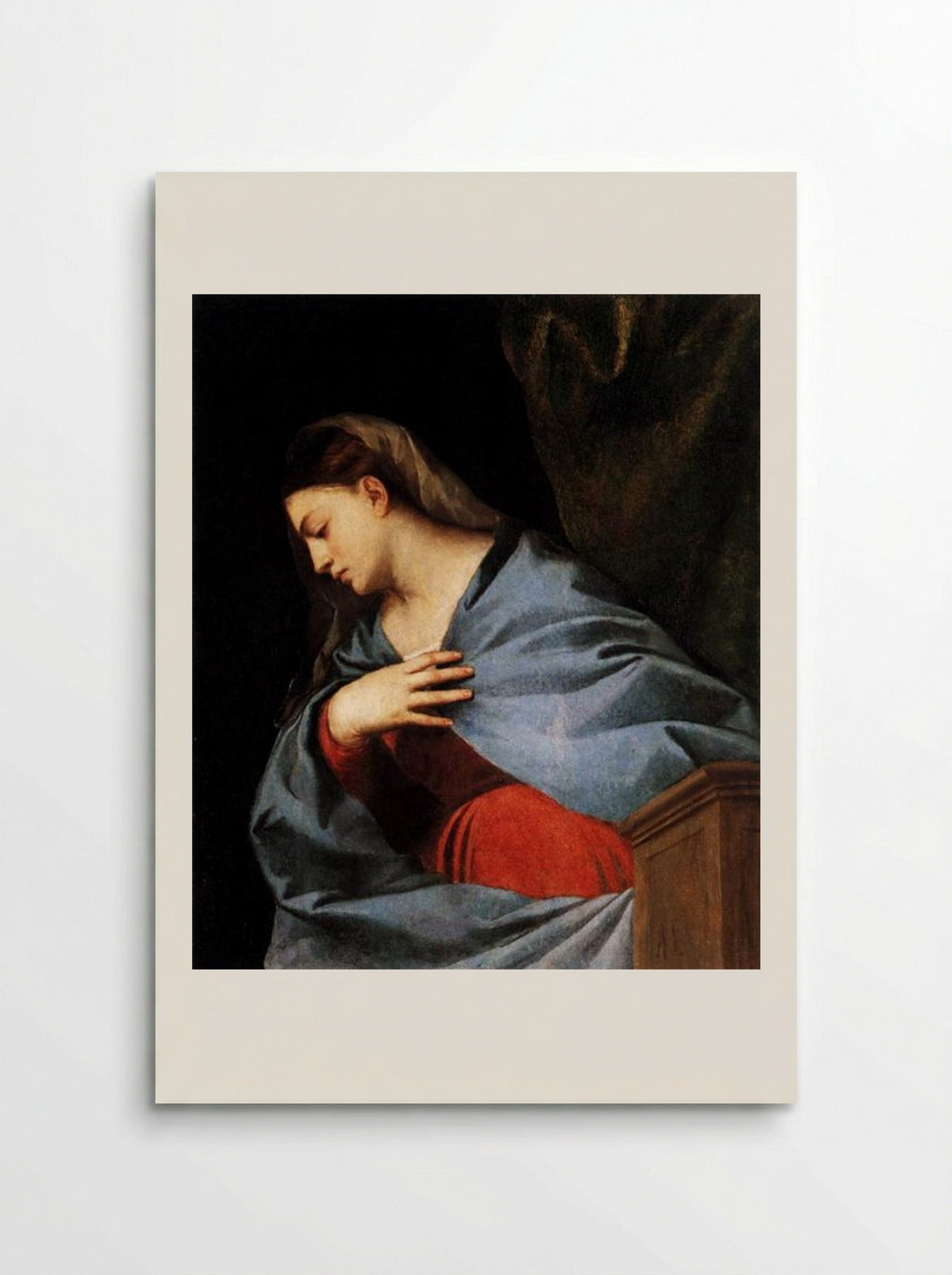 Virgin Annunciate - Titian - Poster