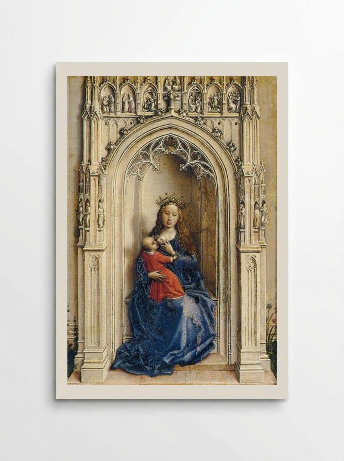 Virgin and Child - Rogier van der Weyden - Poster