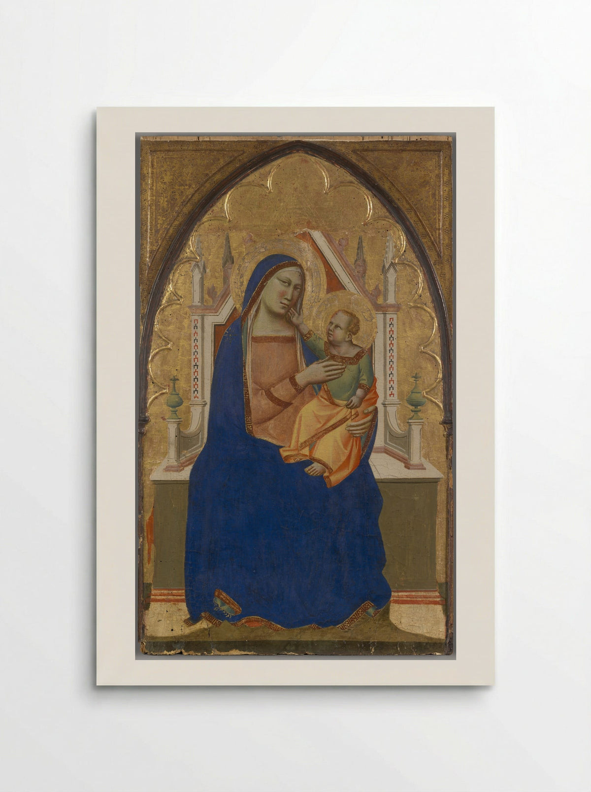 Virgin and Child - Taddeo Gaddi - Poster