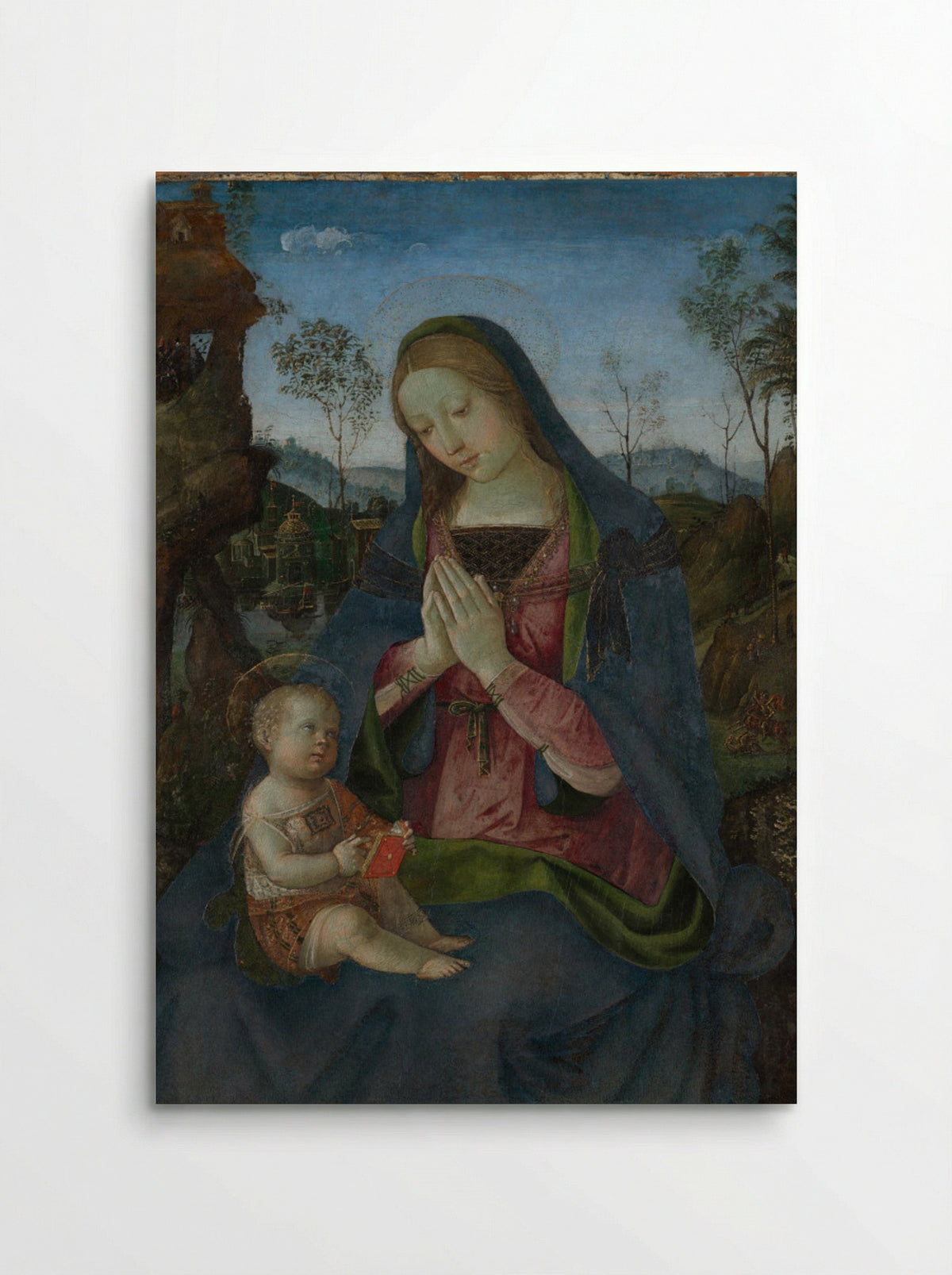 Virgin and Child - Pintoricchio - Poster