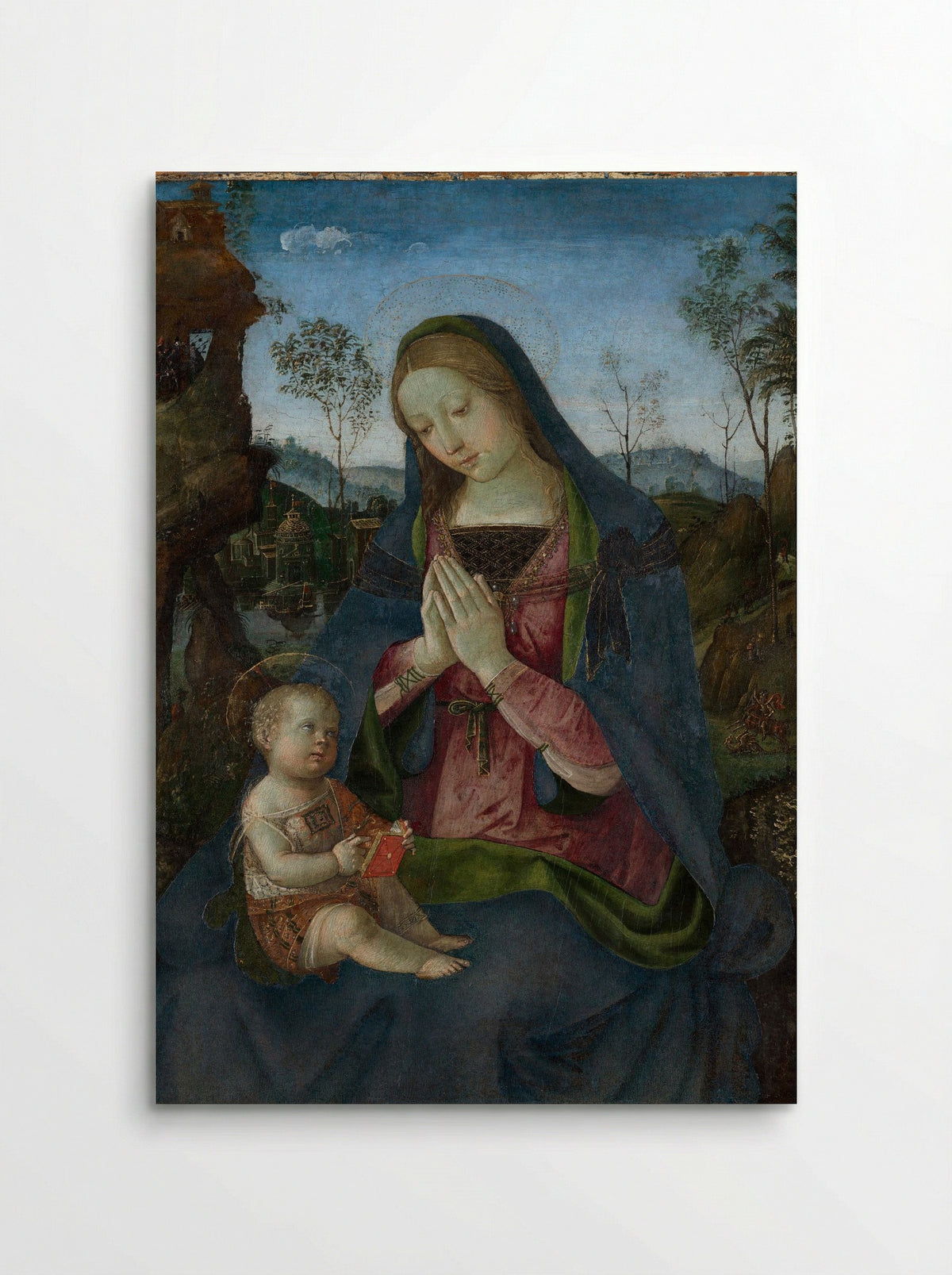 Virgin and Child - Pintoricchio - Poster