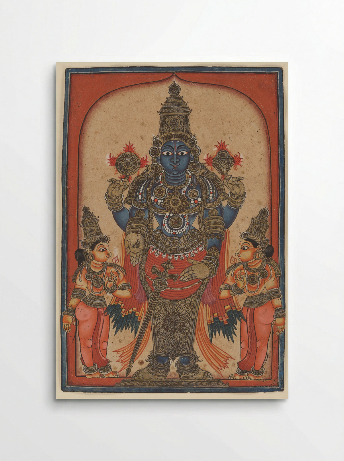 Vishnu Venkateshvara, Lord of Tirupati - Tirupati School - Poster