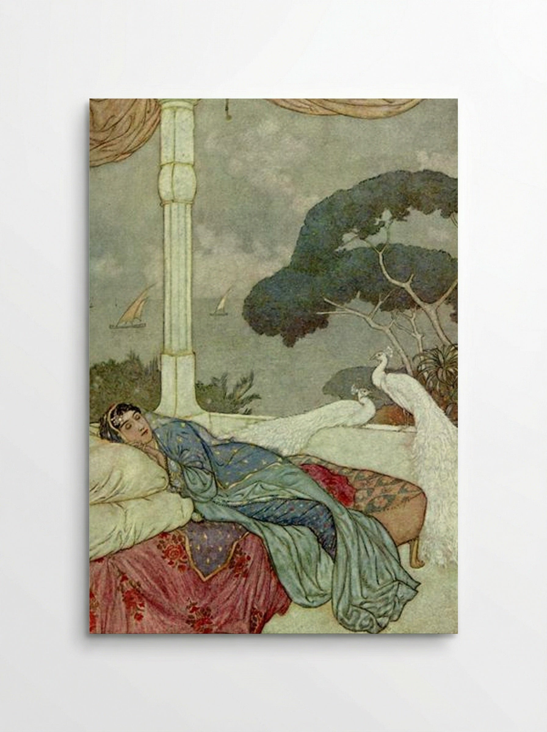 Vision (from The Rubaiyat of Omar Khayyam) - Edmund Dulac - Poster