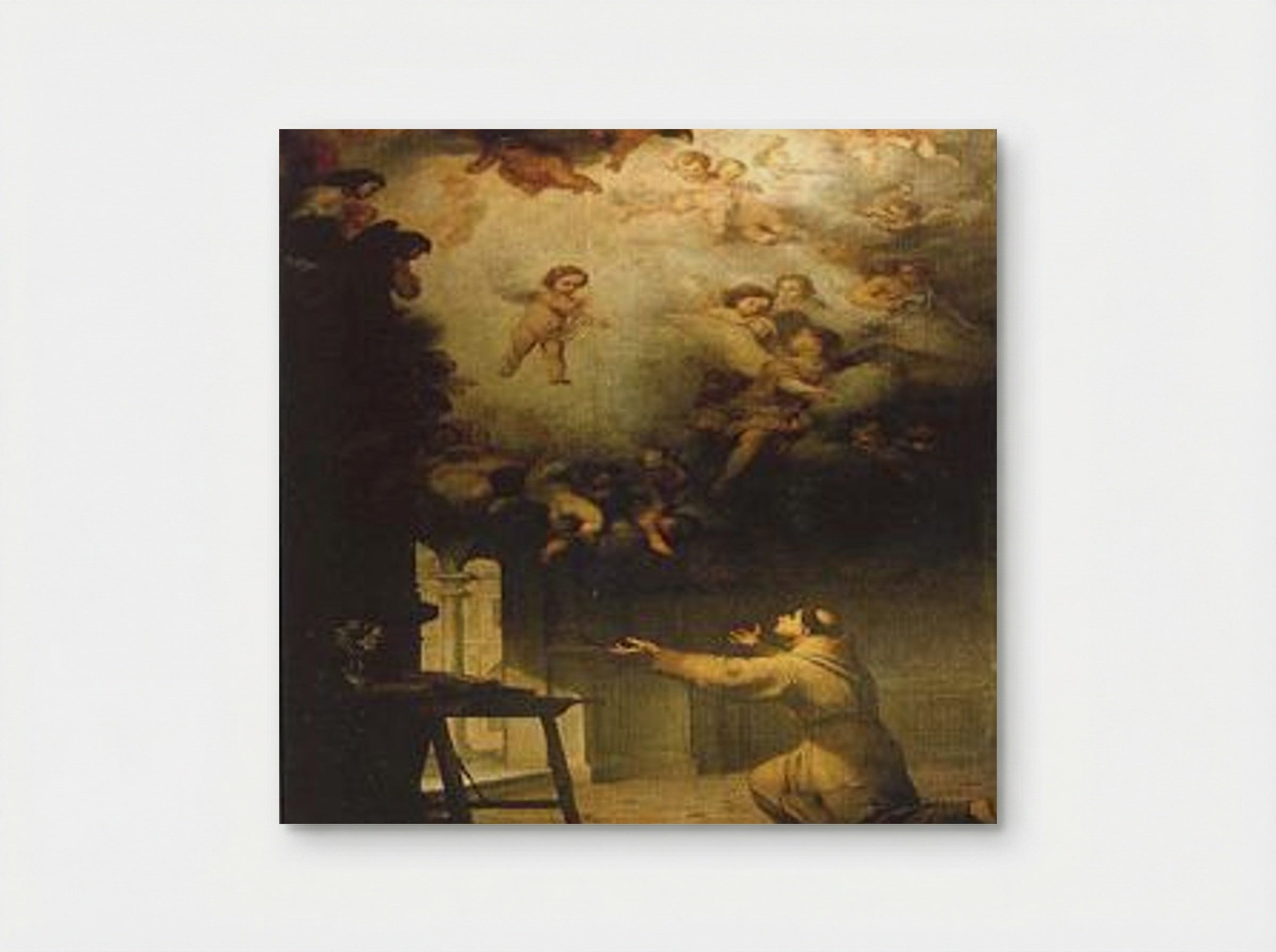 Vision of St. Anthony of Padua - Bartolomé Esteban Murillo - Poster