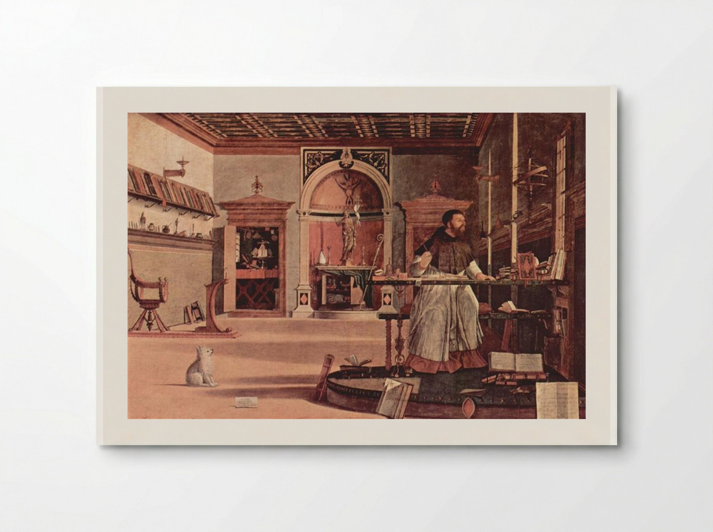 Vision of St. Augustine - Vittore Carpaccio - Poster
