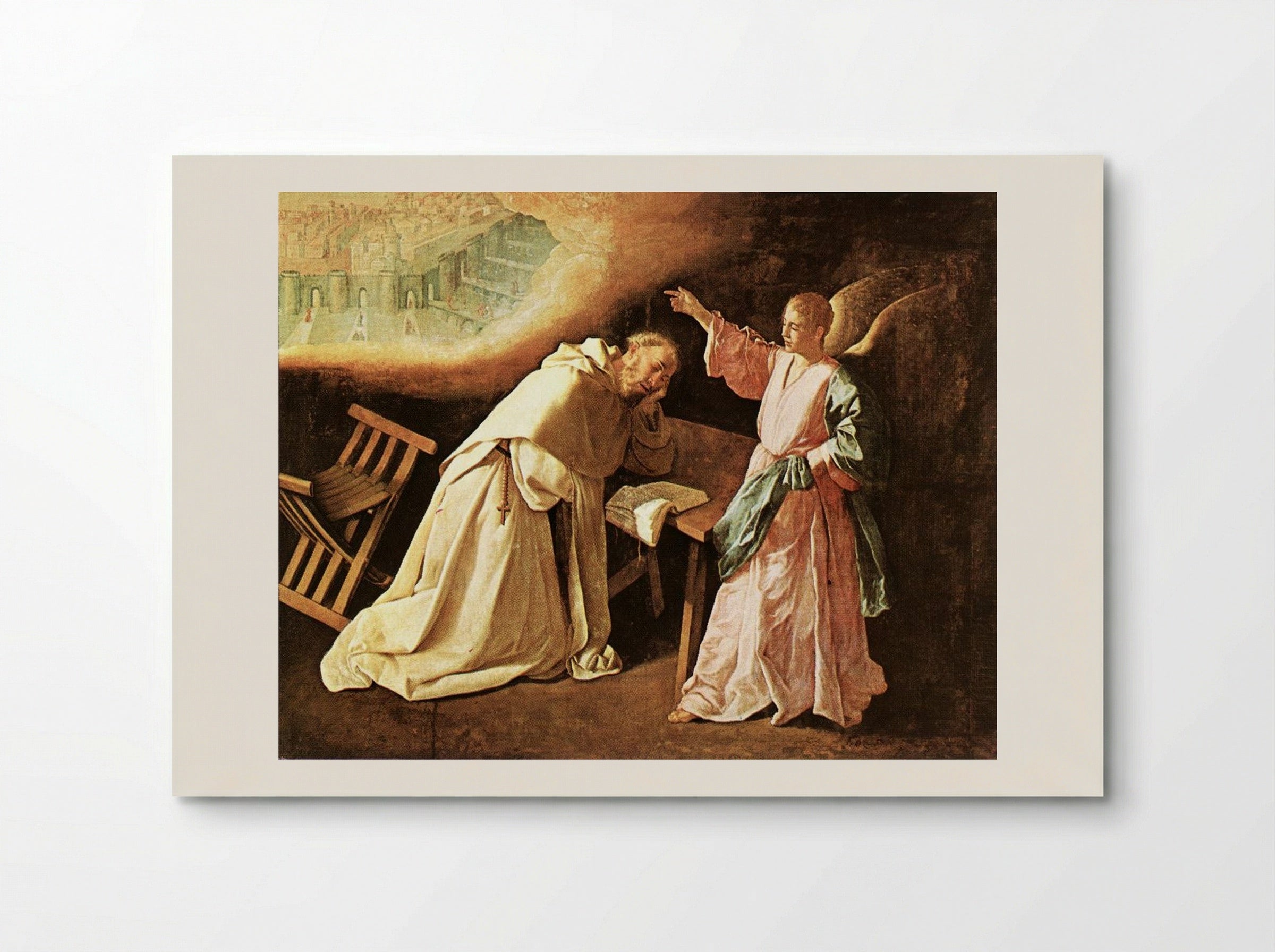 Vision of St. Peter Nolasco - Francisco de Zurbarán - Poster