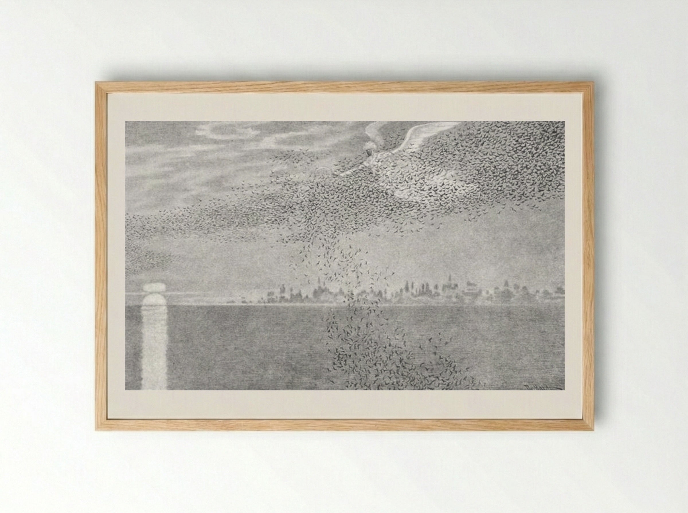 Vision - Theodor Severin Kittelsen - Framed Print Wood