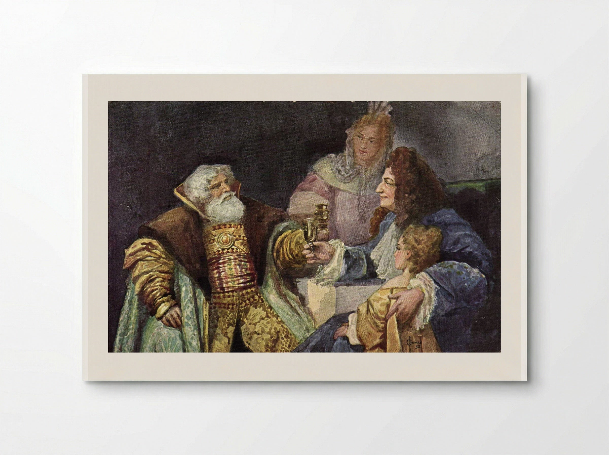 Visiting - Sergey Solomko - Poster