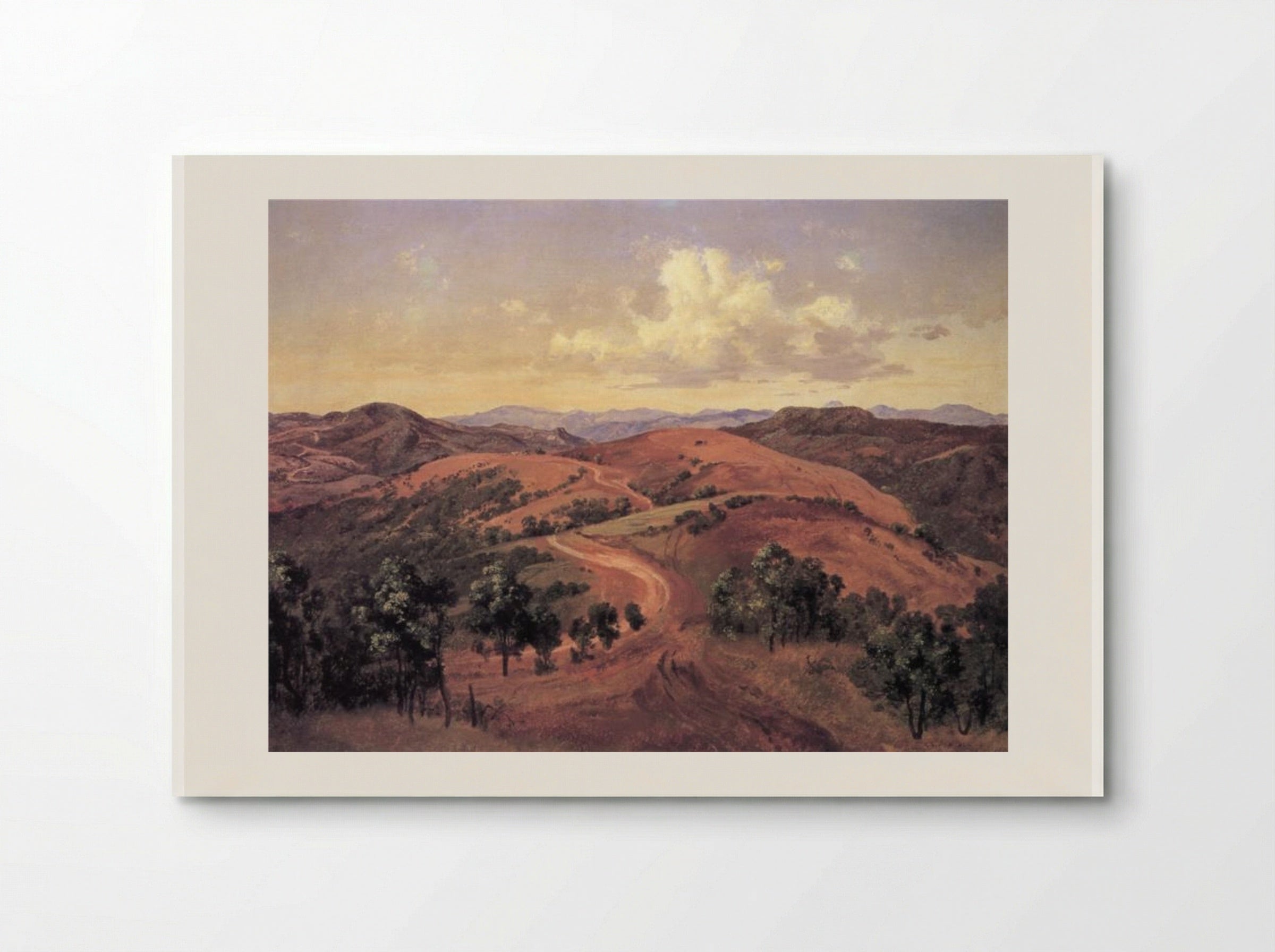 Vista de Carbonera - José María Velasco - Poster