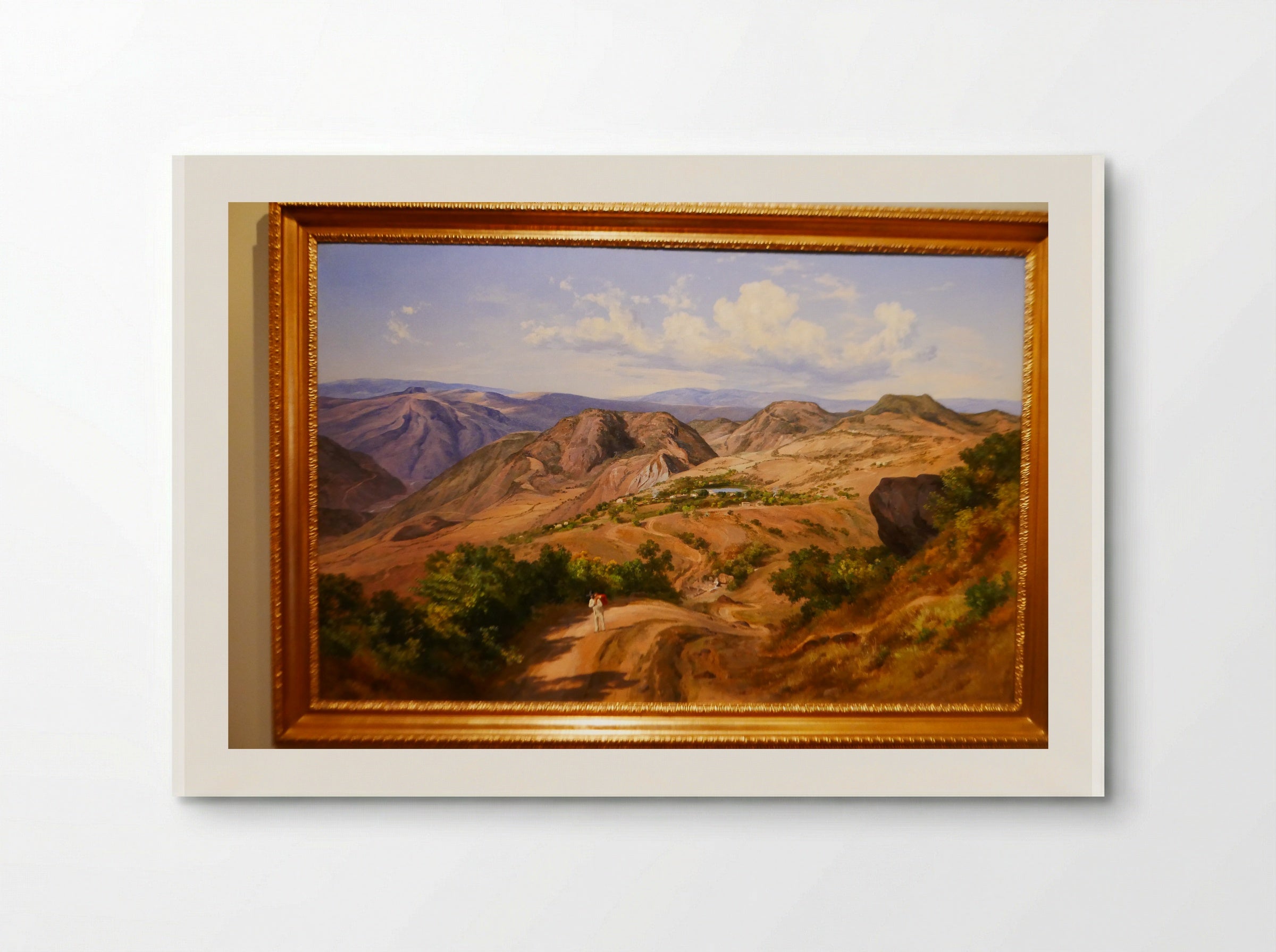 Vista de Guelatao - José María Velasco - Poster